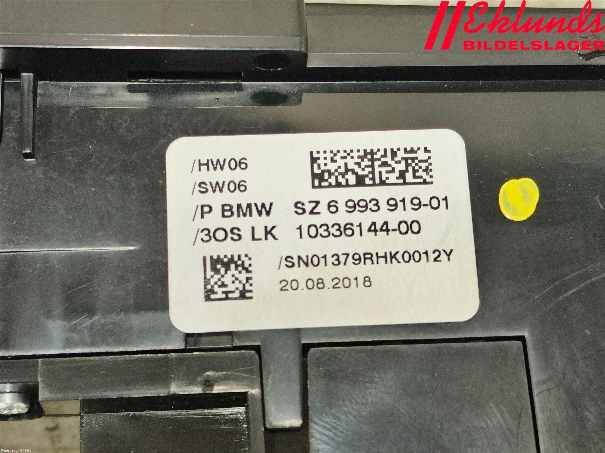BMW 5 G30/G31/F90 17-23 Strömställare Multifunktion