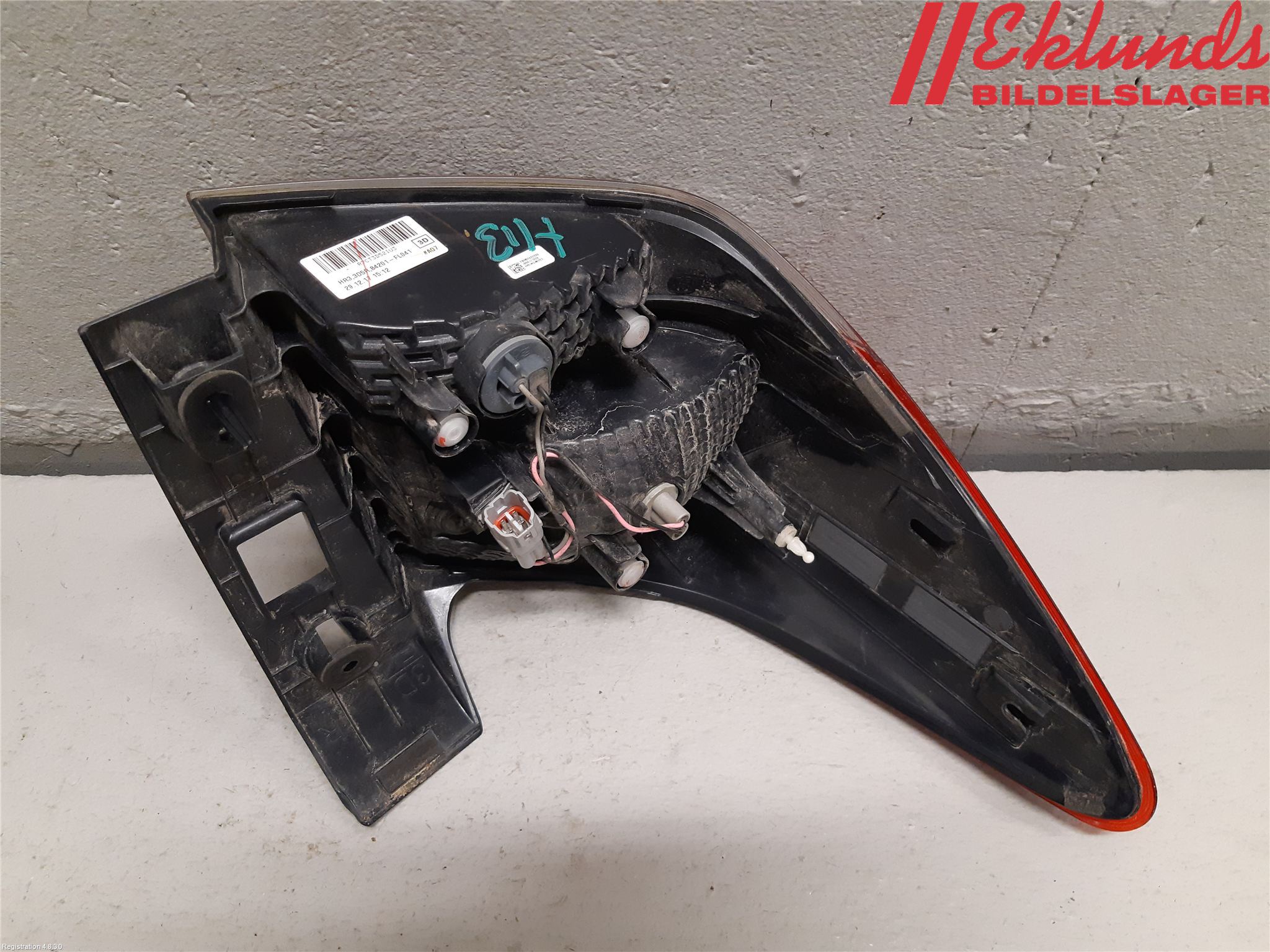 Subaru XV 18-22 Bakljus Höger