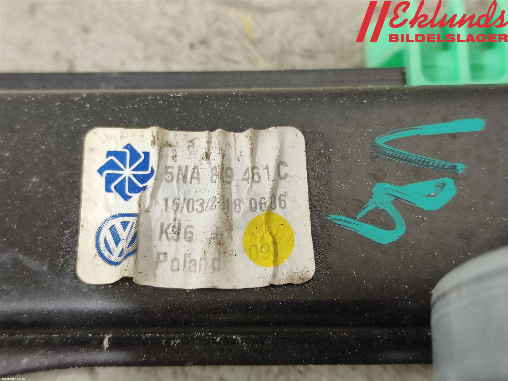 Volkswagen VW TIGUAN 16-24 Fönsterhiss El Kompl
