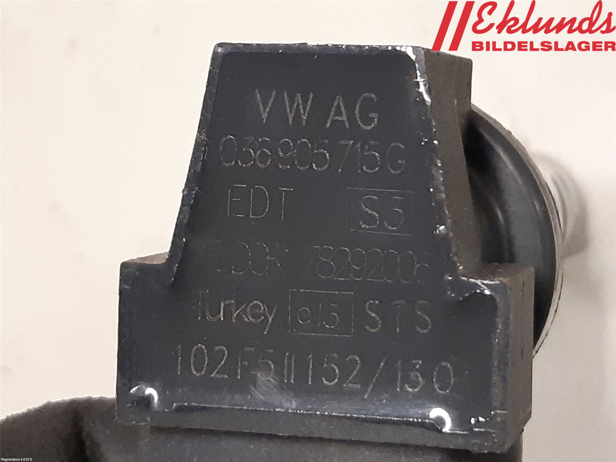 Volkswagen VW POLO 10-17 Tändspole