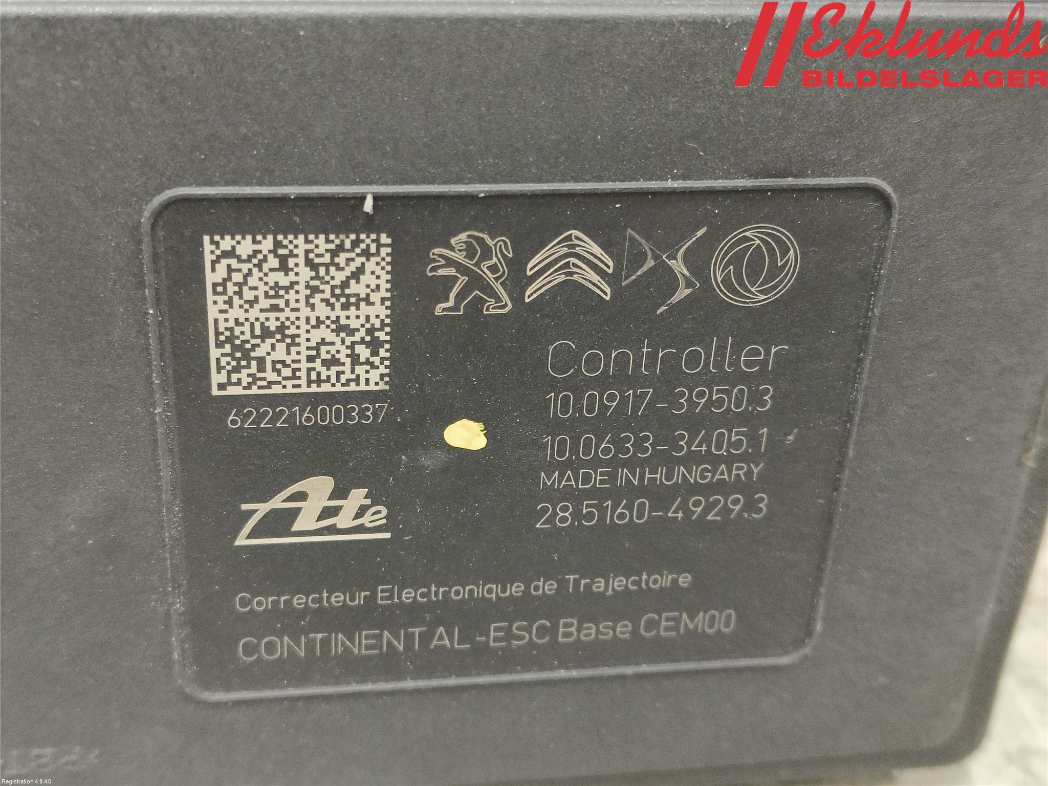 Peugeot 208/E-208 20- Abs Hydraulaggregat