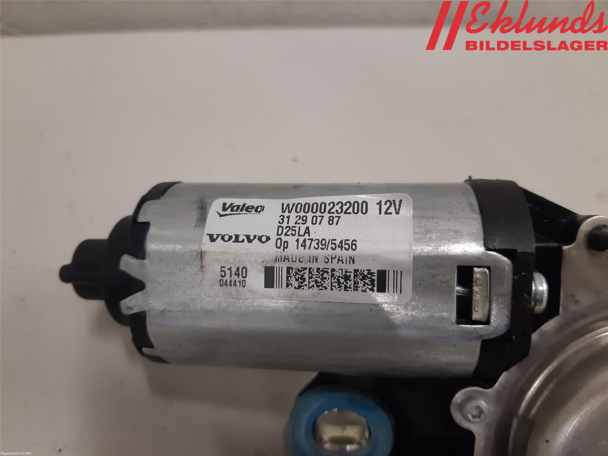 Volvo XC60 09-13 Torkarmotor Baklucka