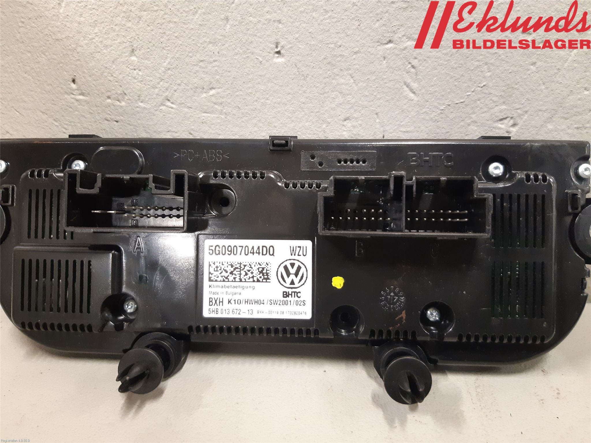Volkswagen VW PASSAT 15-19 Ac Styrenhet Ac Manöveren