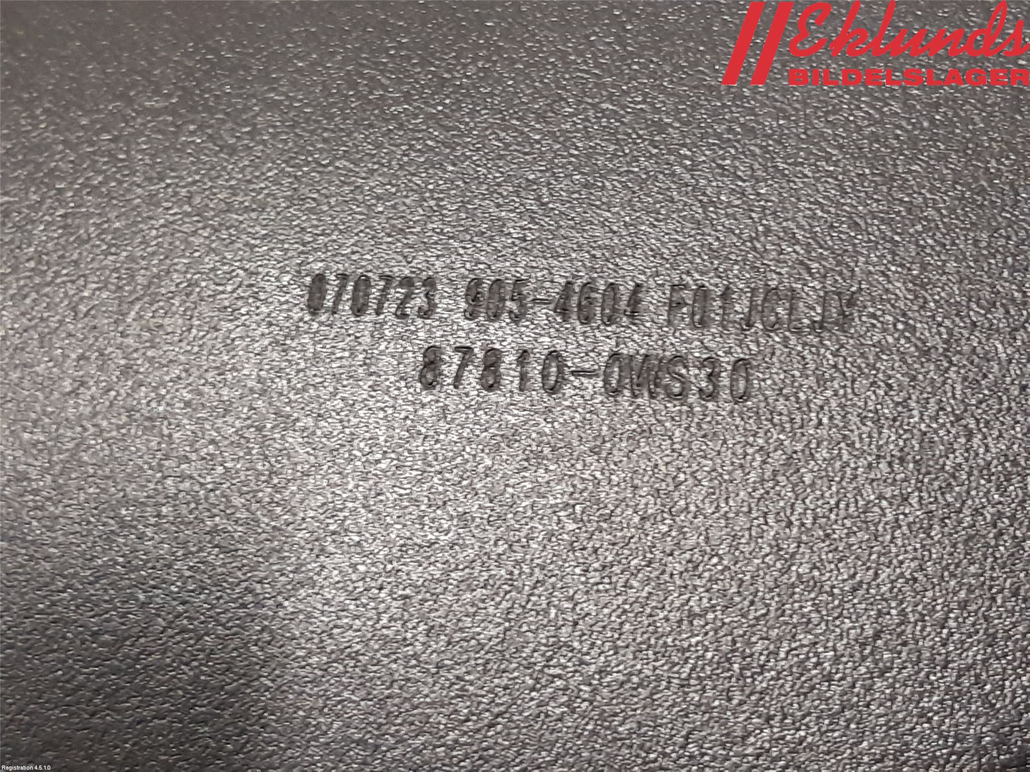 Toyota COROLLA 19- Spegel Invändig El