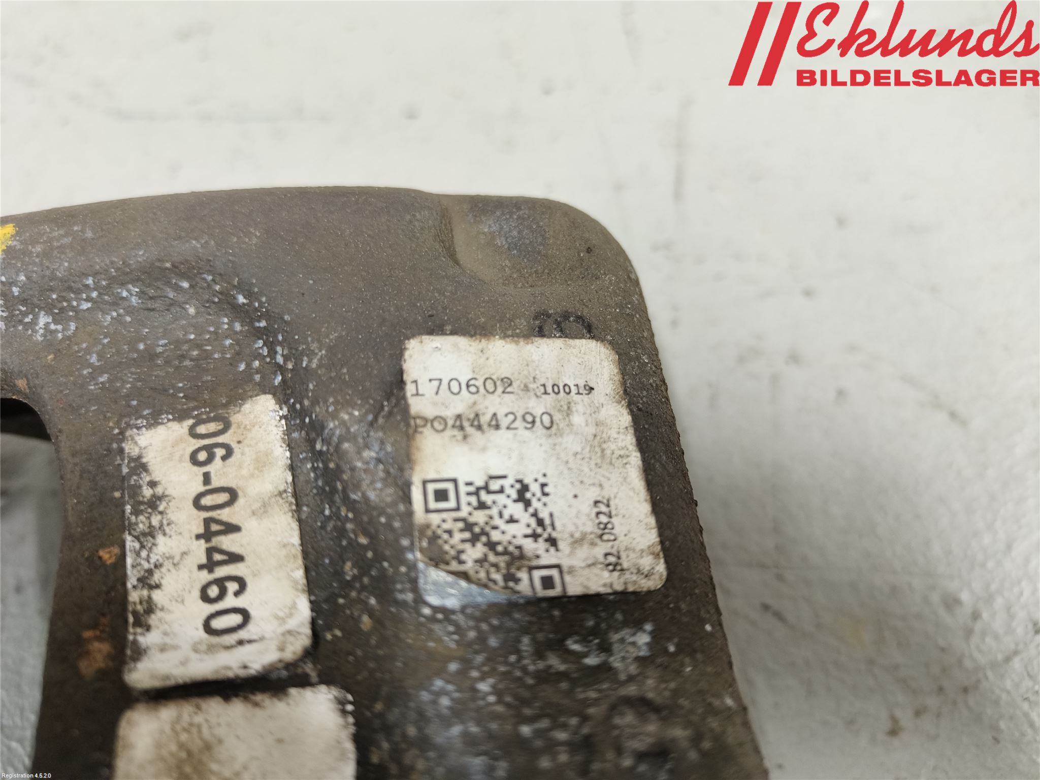 Opel VIVARO 01-14 Bromsok Fram Vänster