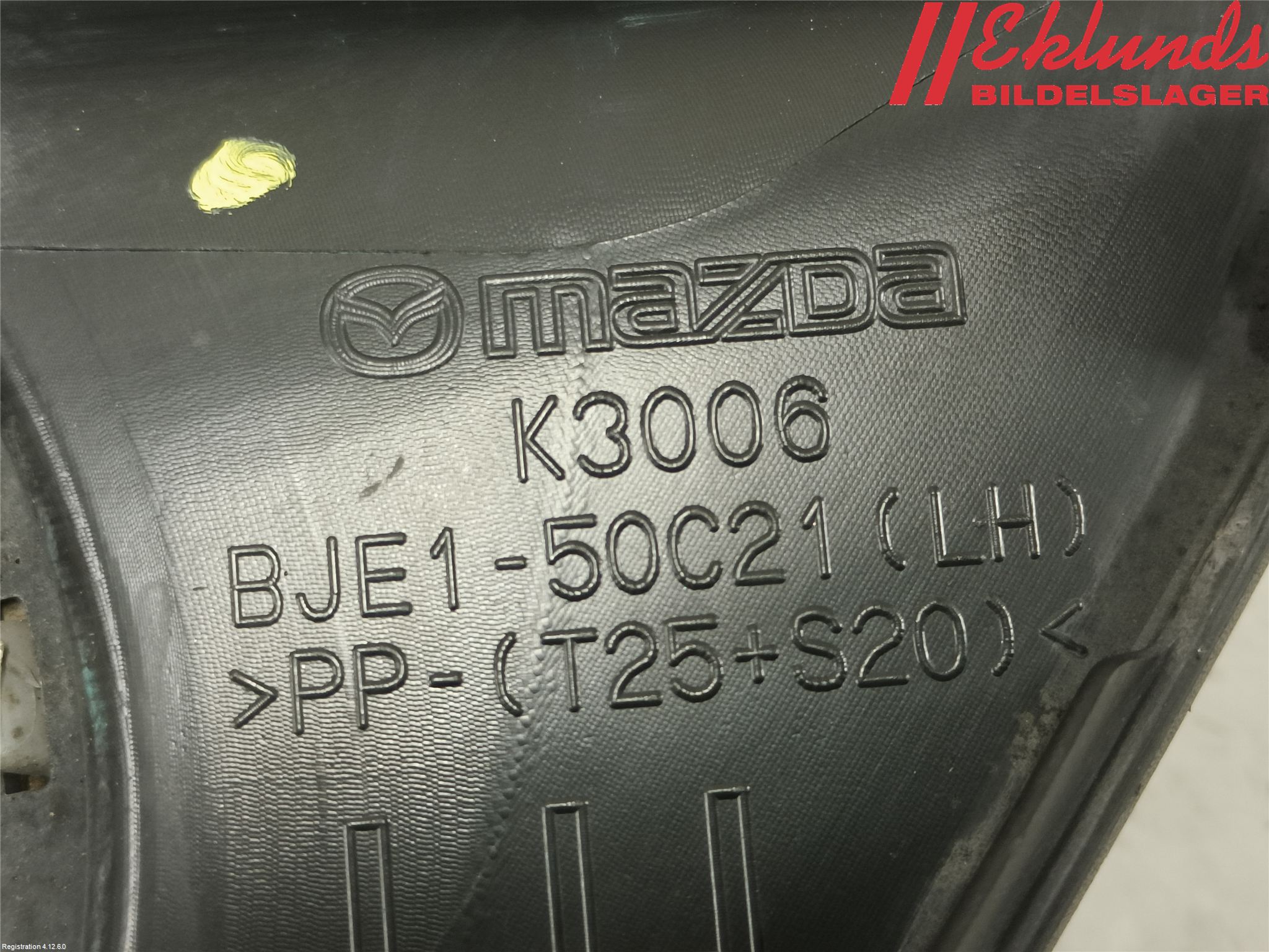 Mazda 3 III 14-19 Dimljussarg Fram