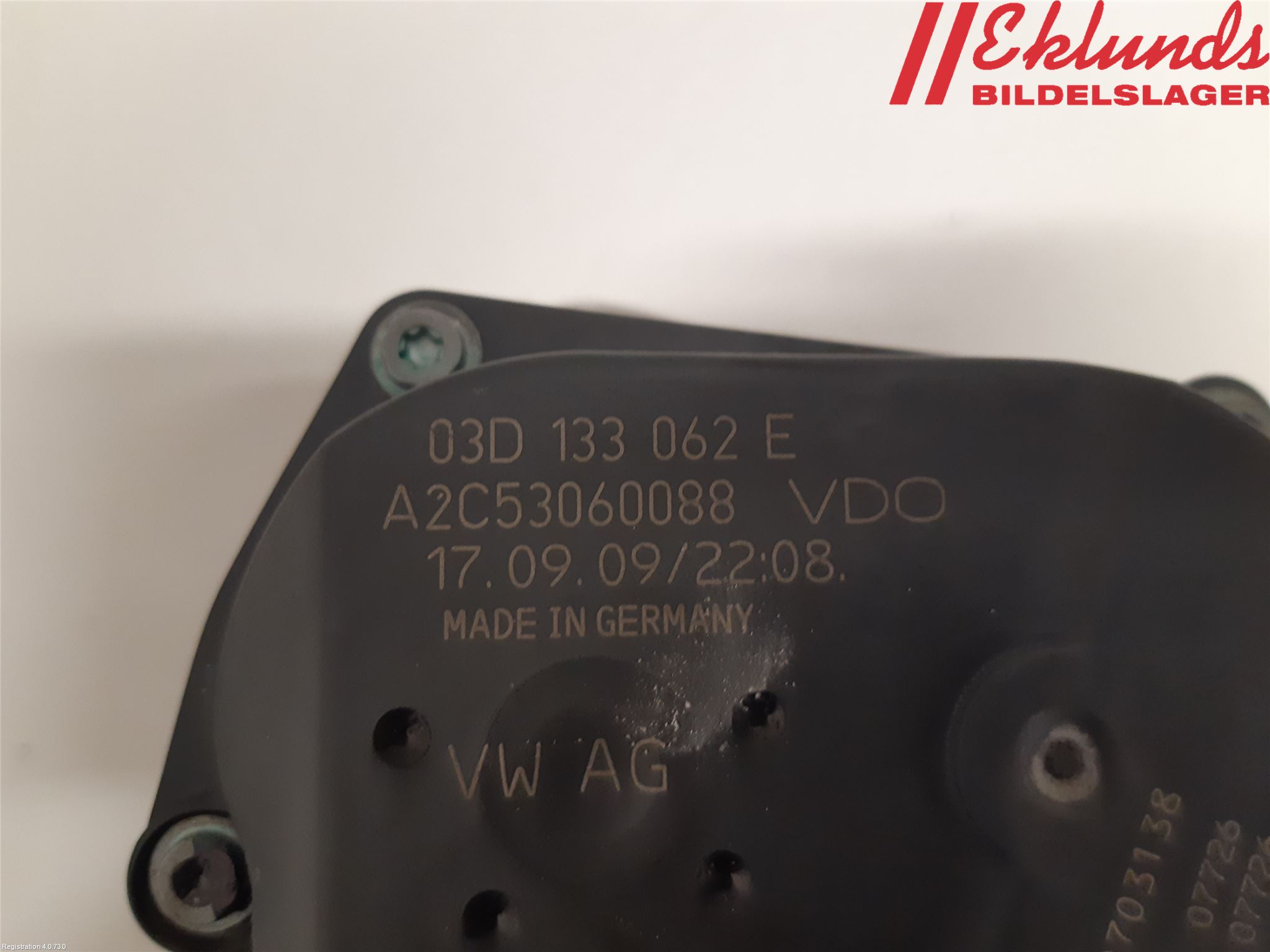 Skoda FABIA 07-14 Injspjällhus