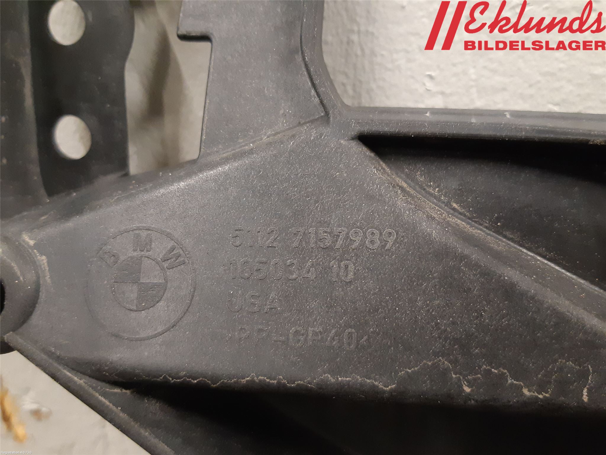 BMW X5 E70 07-13 Skärmfäste Fram Vä