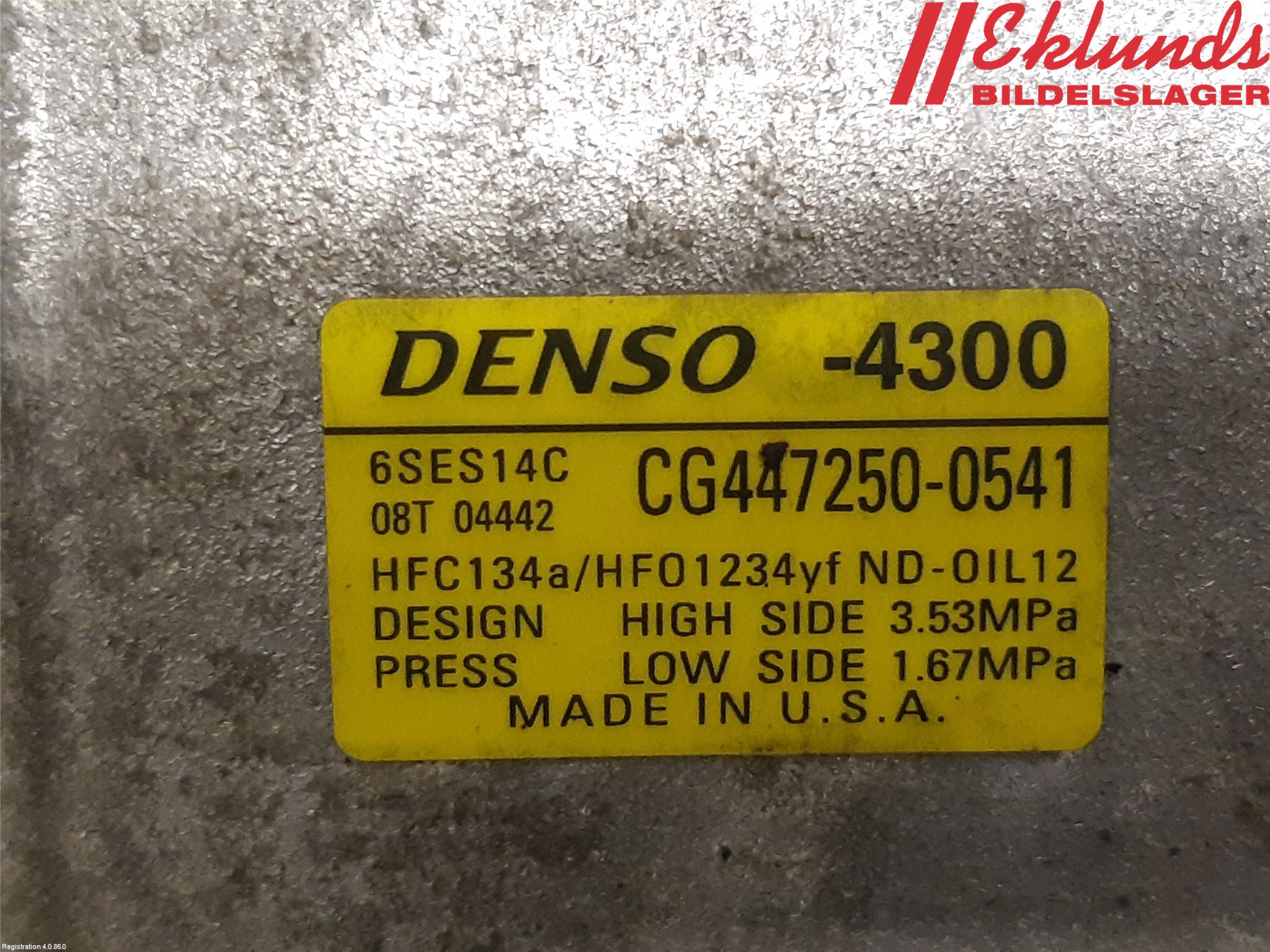 Kia OPTIMA 16-20 Ac Kompressor