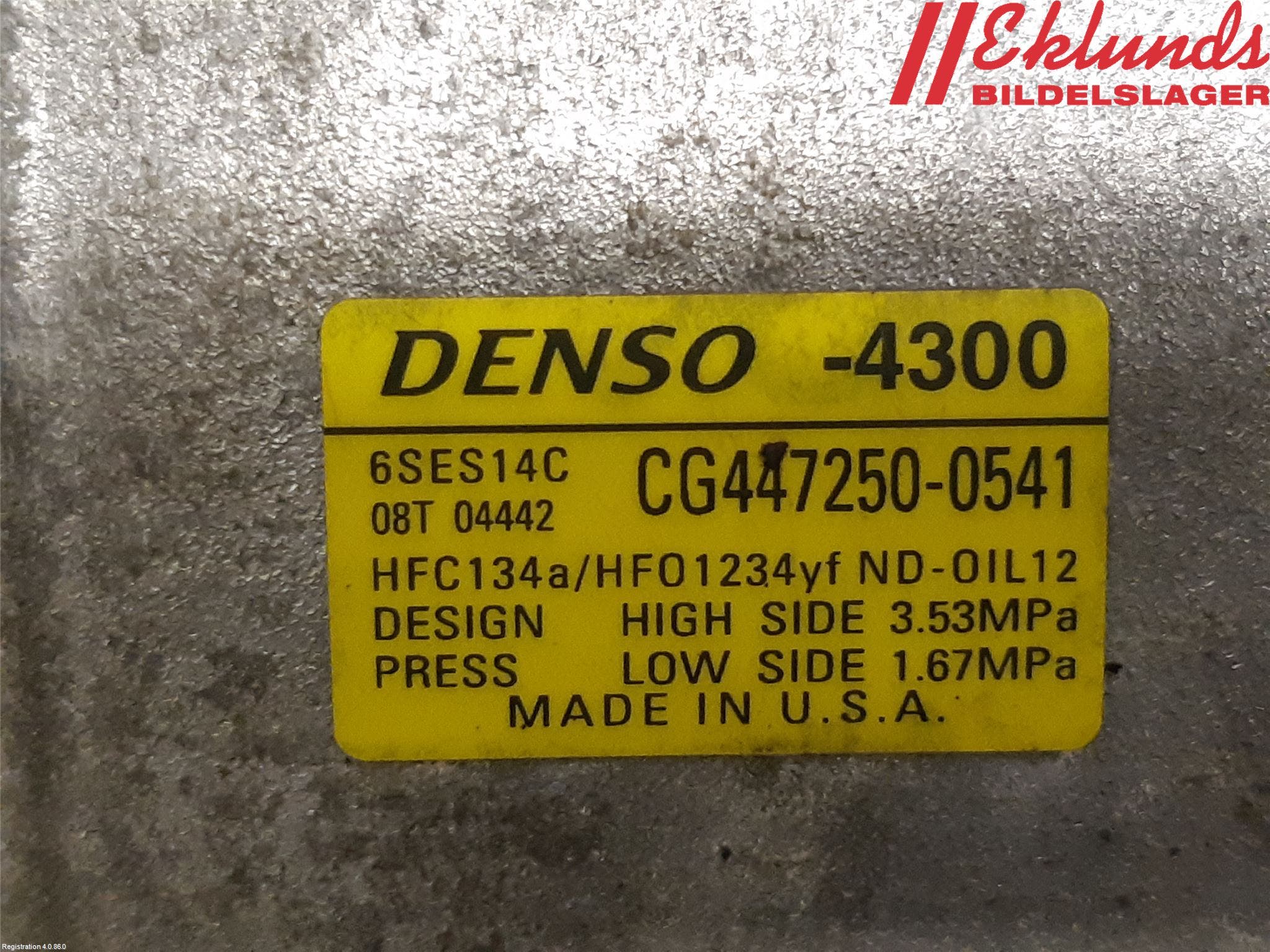 Kia OPTIMA 16-20 Ac Kompressor