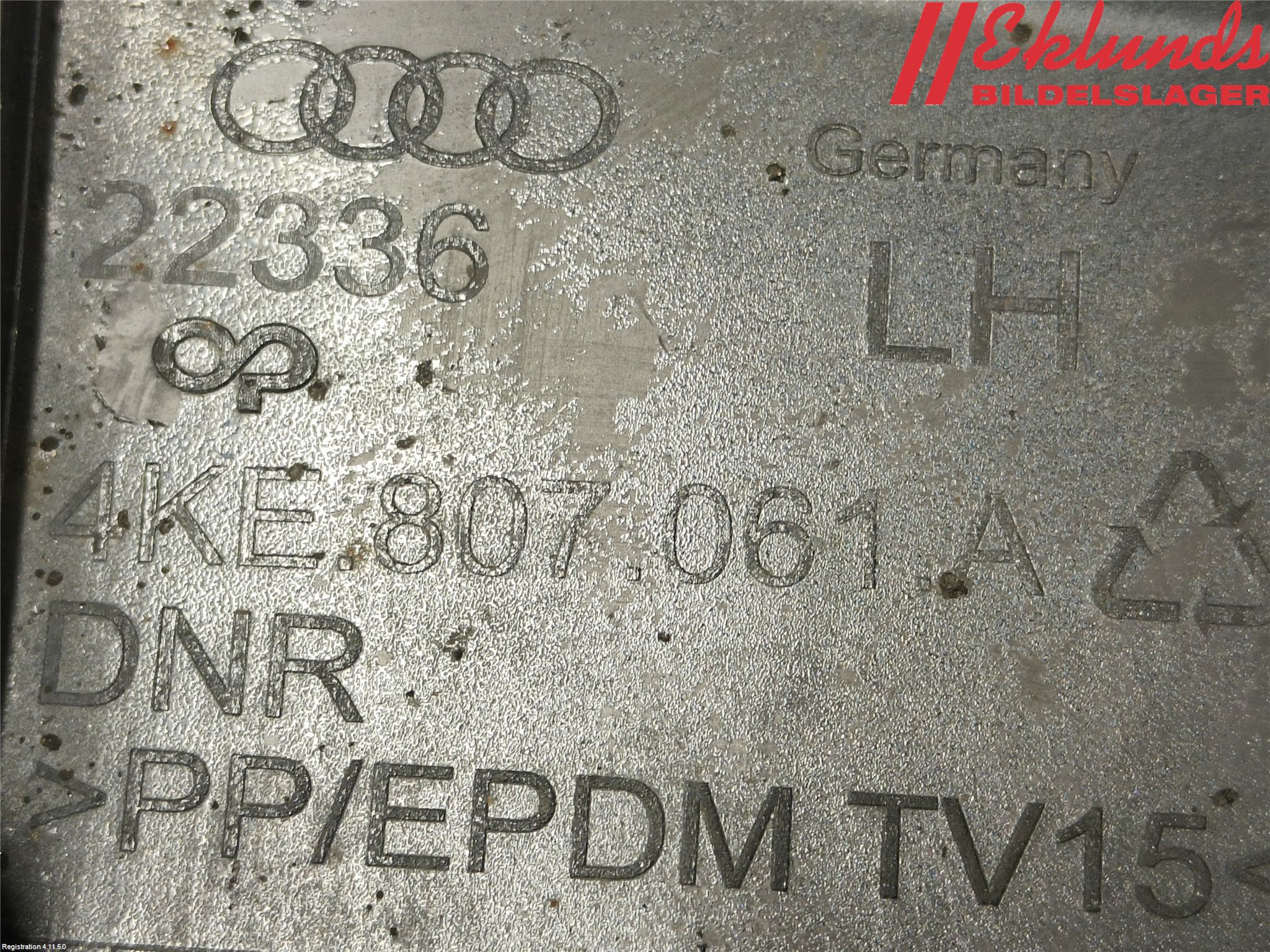 Audi E-TRON, S GE 19- Stötfångardel Fram Vä