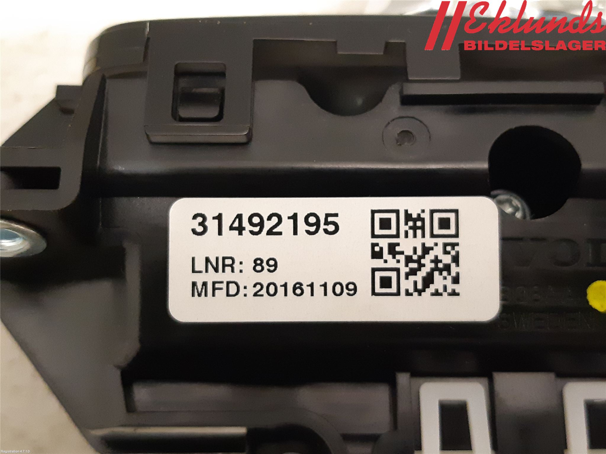 Volvo XC90/RECHARGE 16- Växelspak