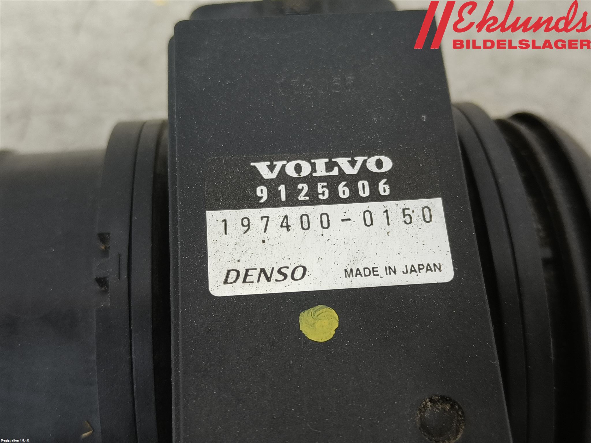 Volvo S80 99-03 Injluftmängdmätare