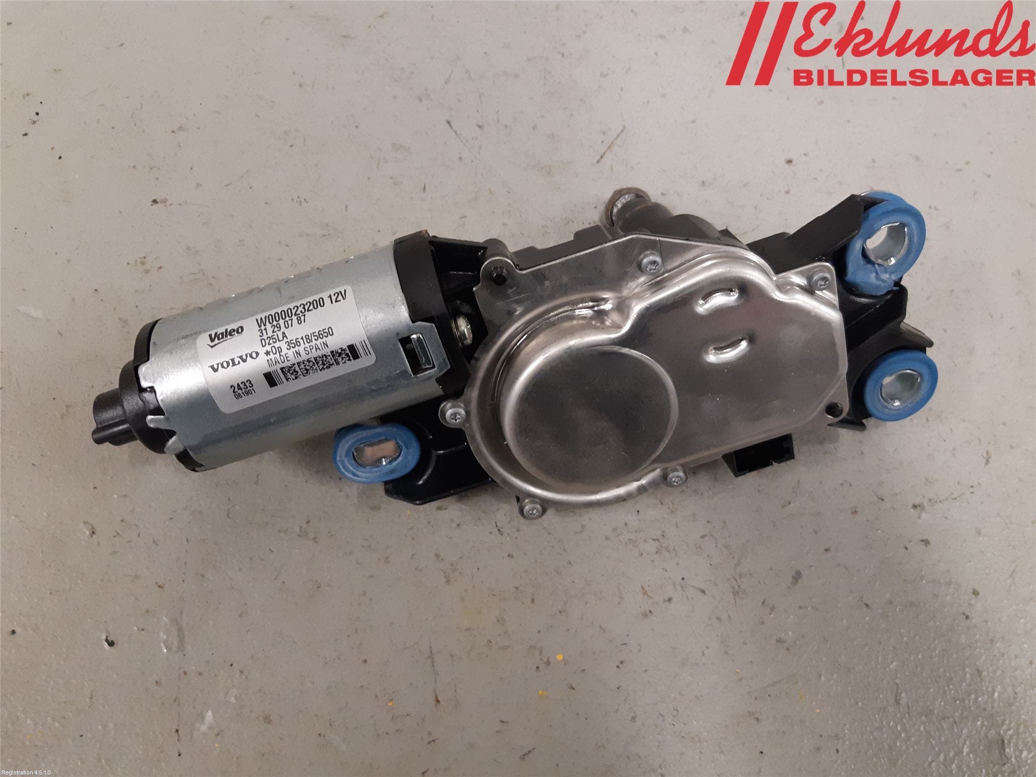 Volvo V70 14-16 Torkarmotor Baklucka