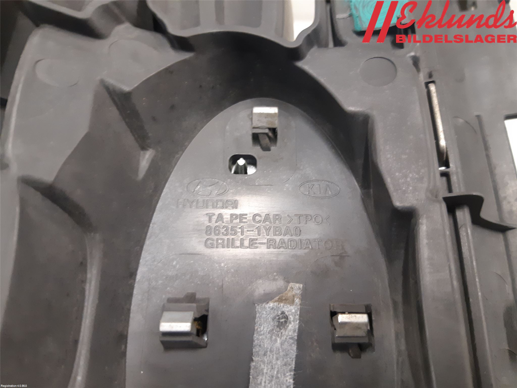 Kia PICANTO 12-17 Grill Komp