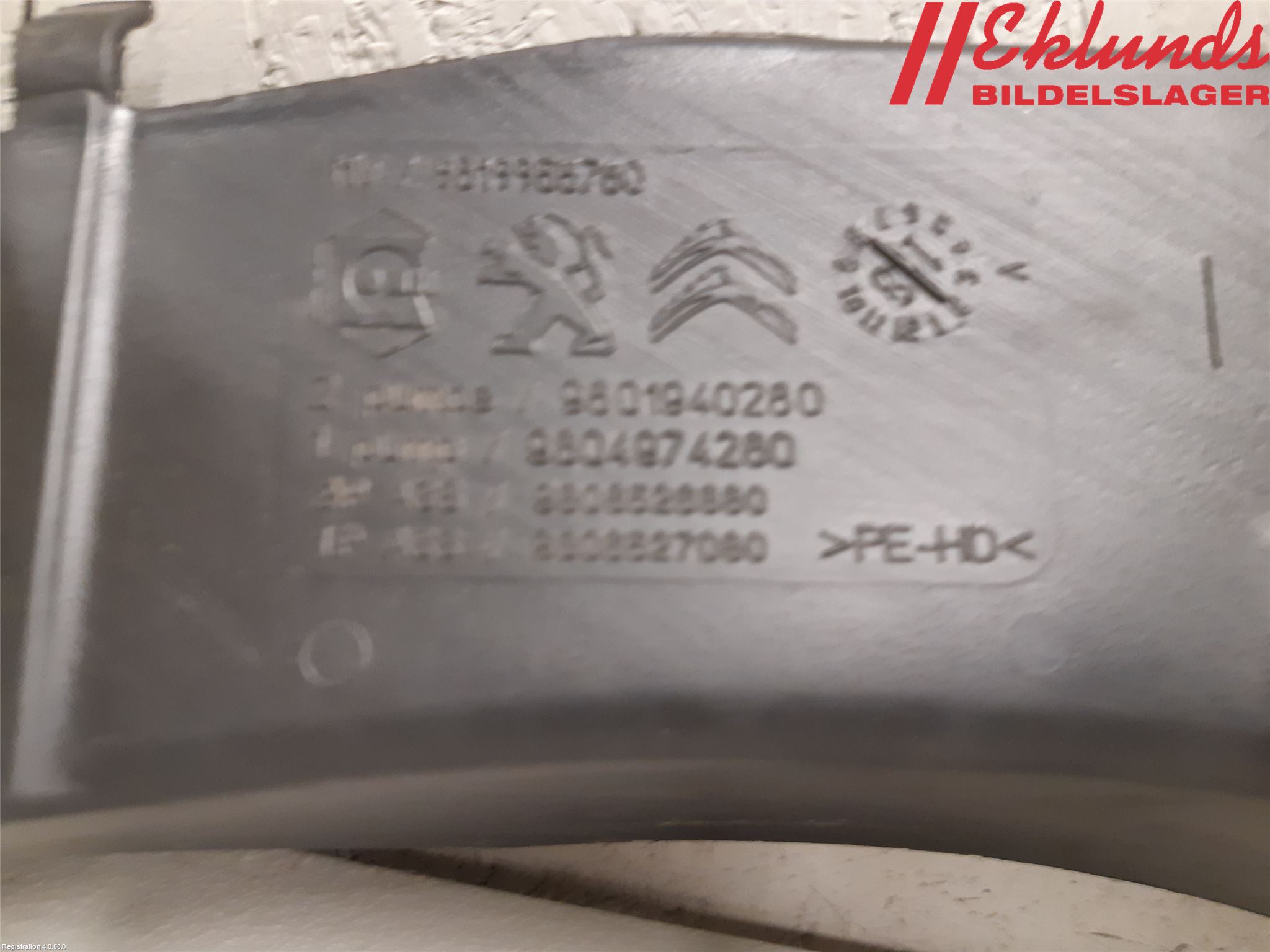 Peugeot 308 14-21 Spolartank Vindruta-Strål