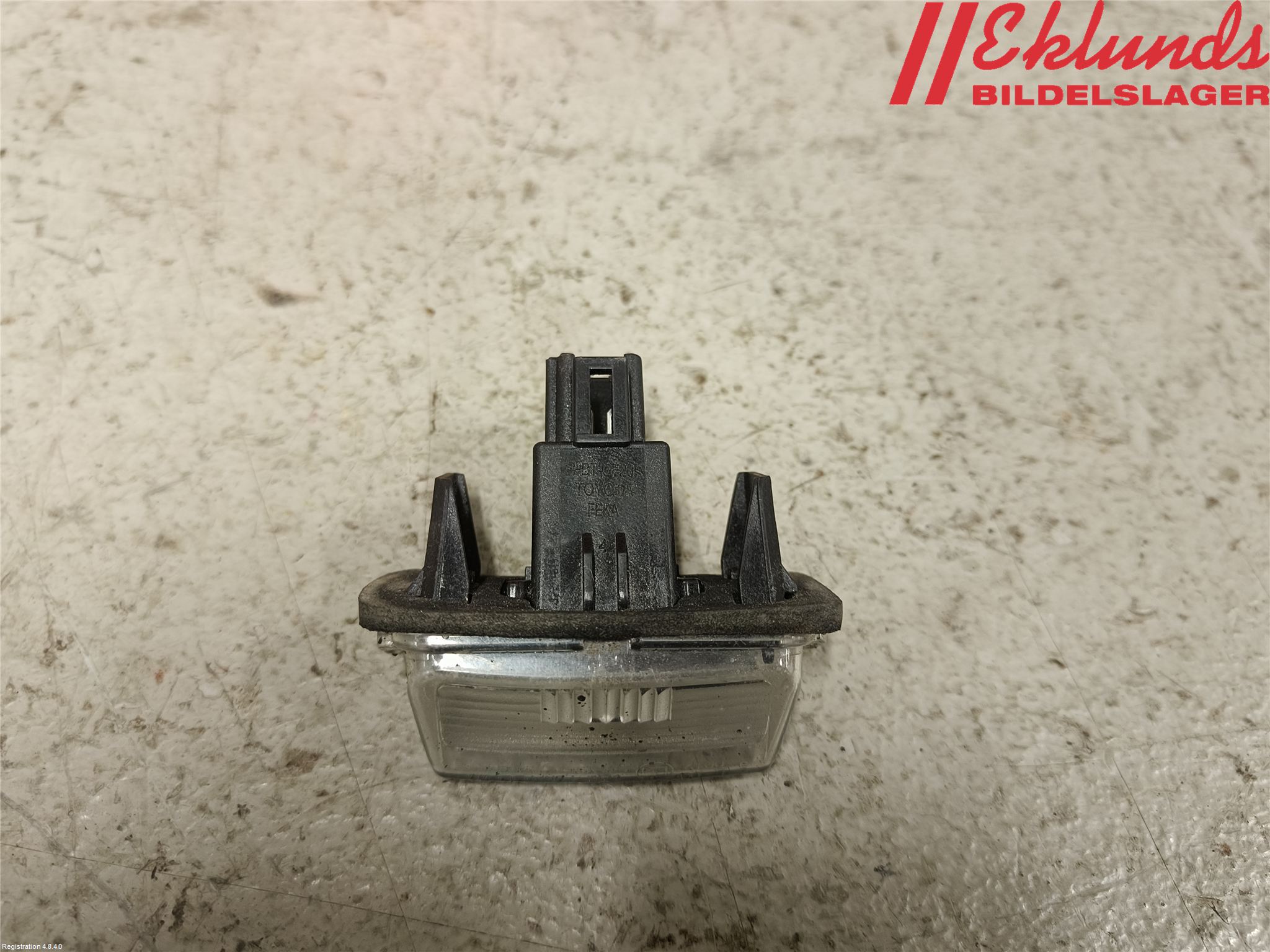 Toyota AURIS 13-19 Skylt Belysning