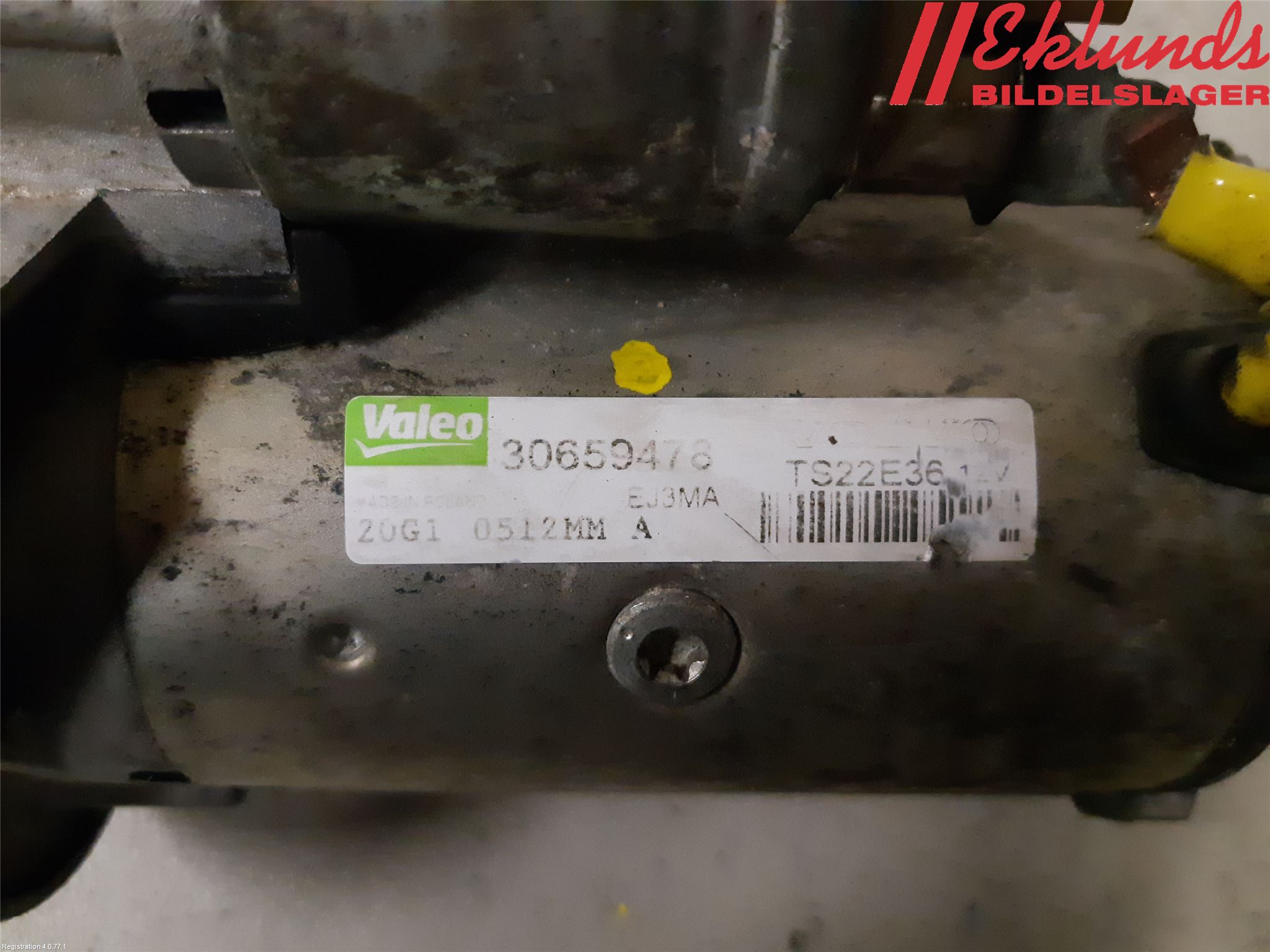 Volvo S60 11-13 Startmotor Diesel