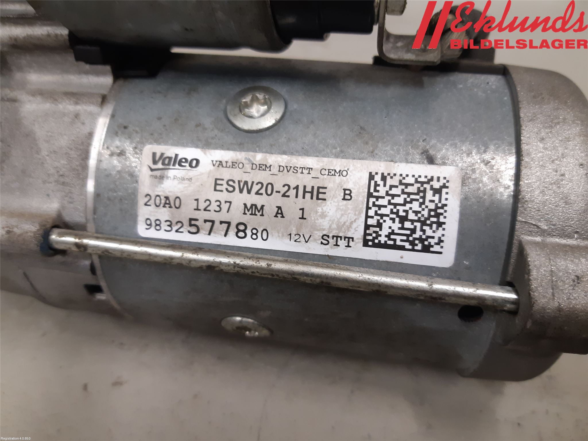 Peugeot PARTNER/E-PARTNER 19- Startmotor Diesel