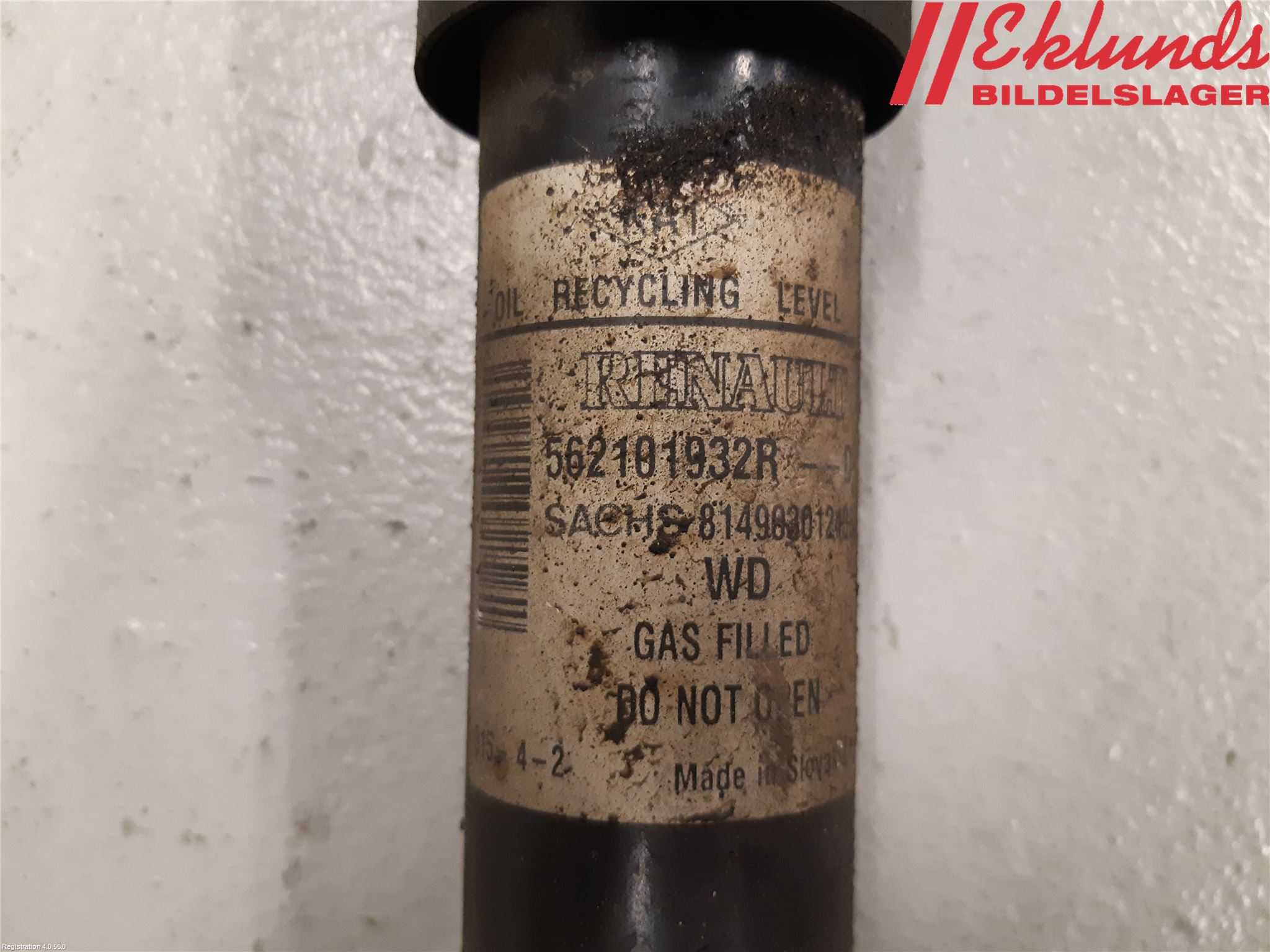 Dacia LODGY 12-18 Stötdämpare Bak