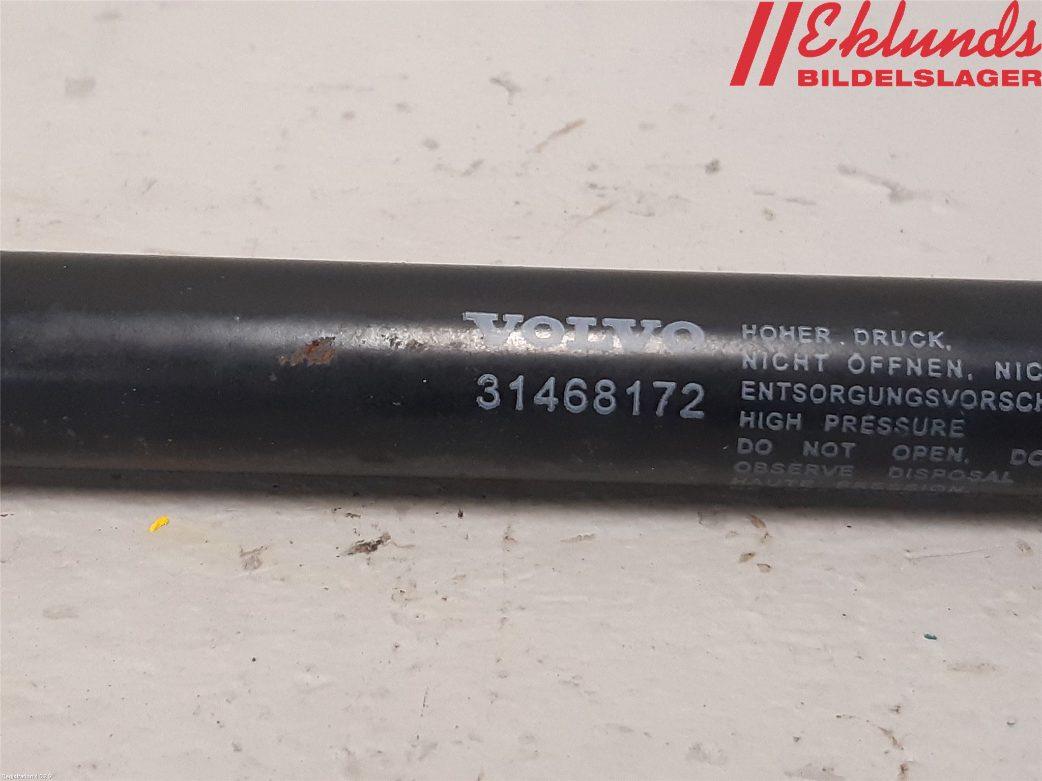 Volvo V60 19- Gasfjäder Motorhuv