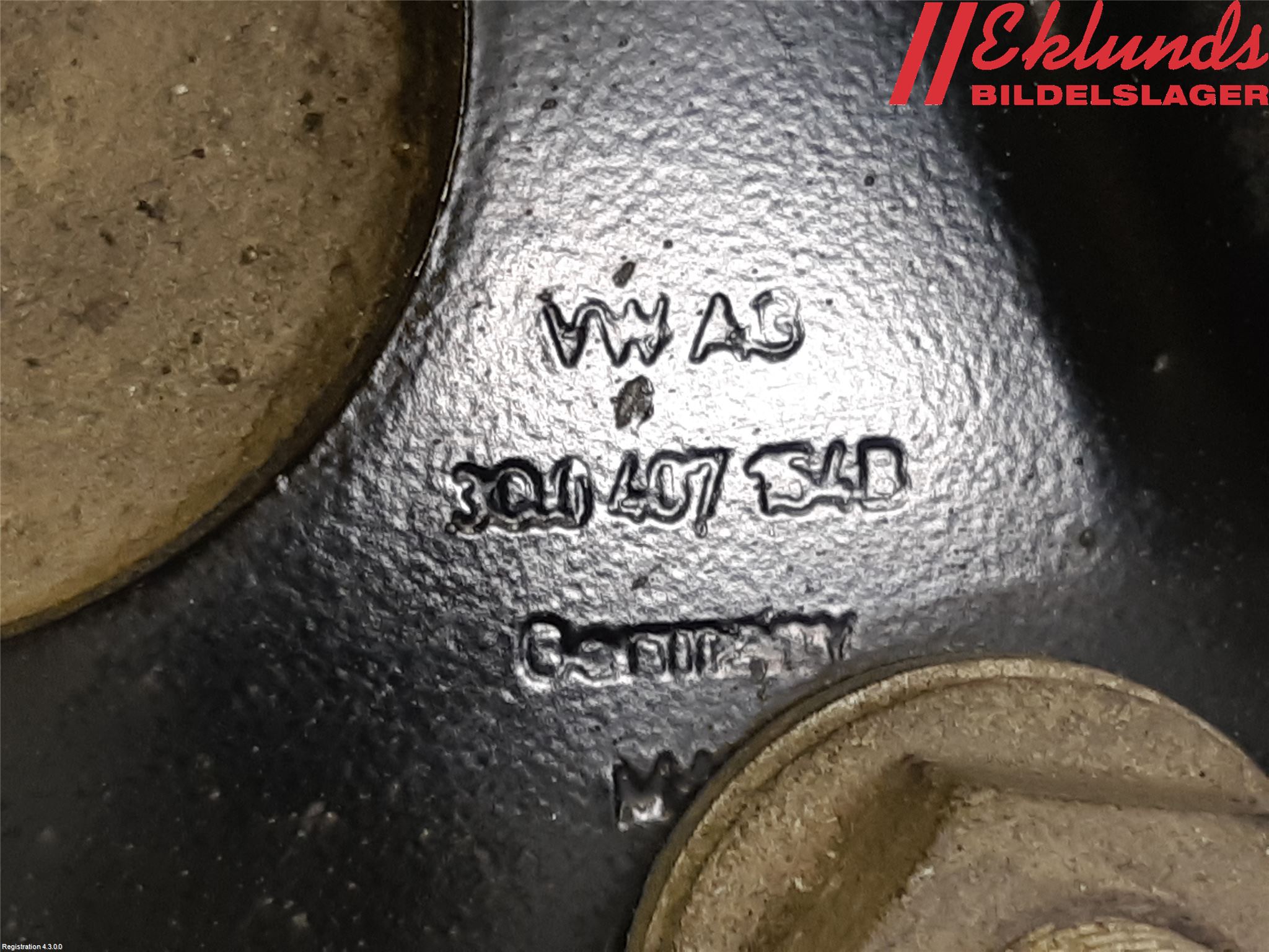 Volkswagen VW TIGUAN 16-24 Bärarm Fram Undre Hö