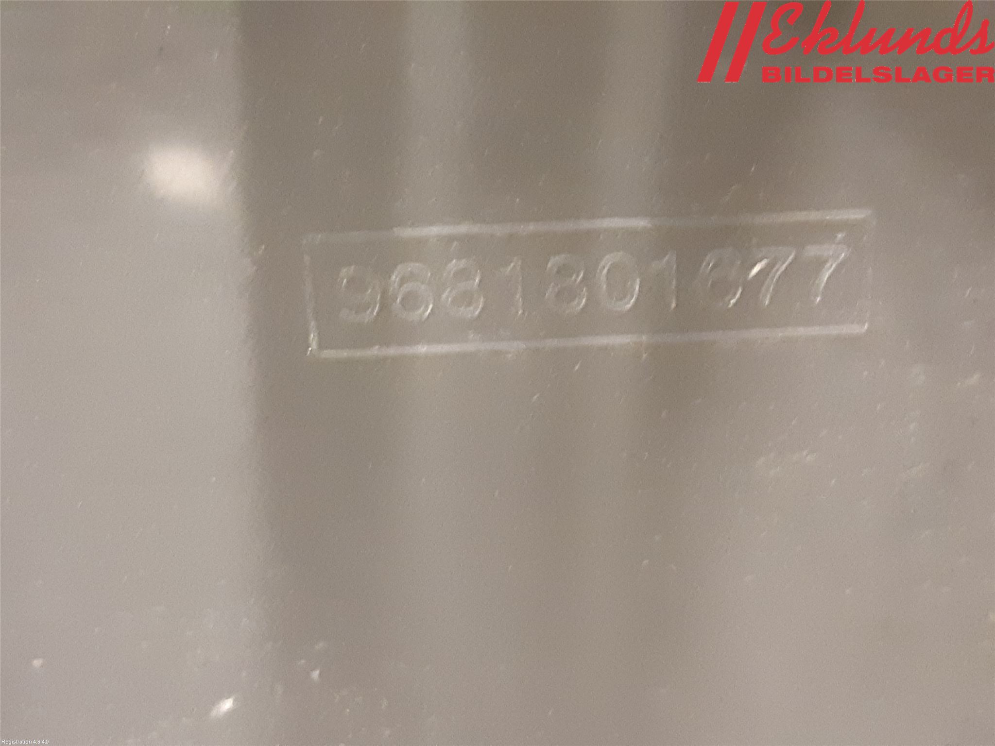 Citroen C3 PICASSO Stötfångardel Fram Vä