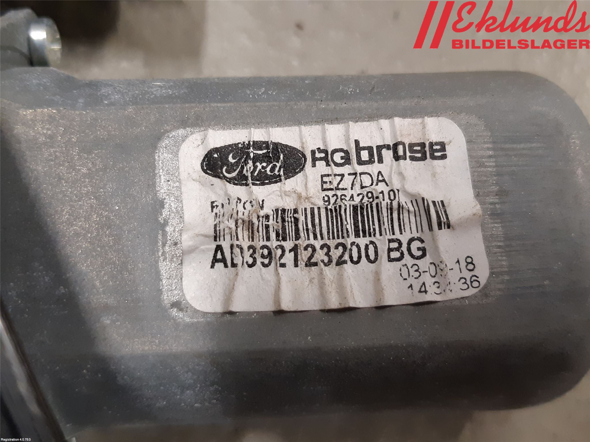 Ford RANGER EU 12-23 Fönsterhiss El Kompl