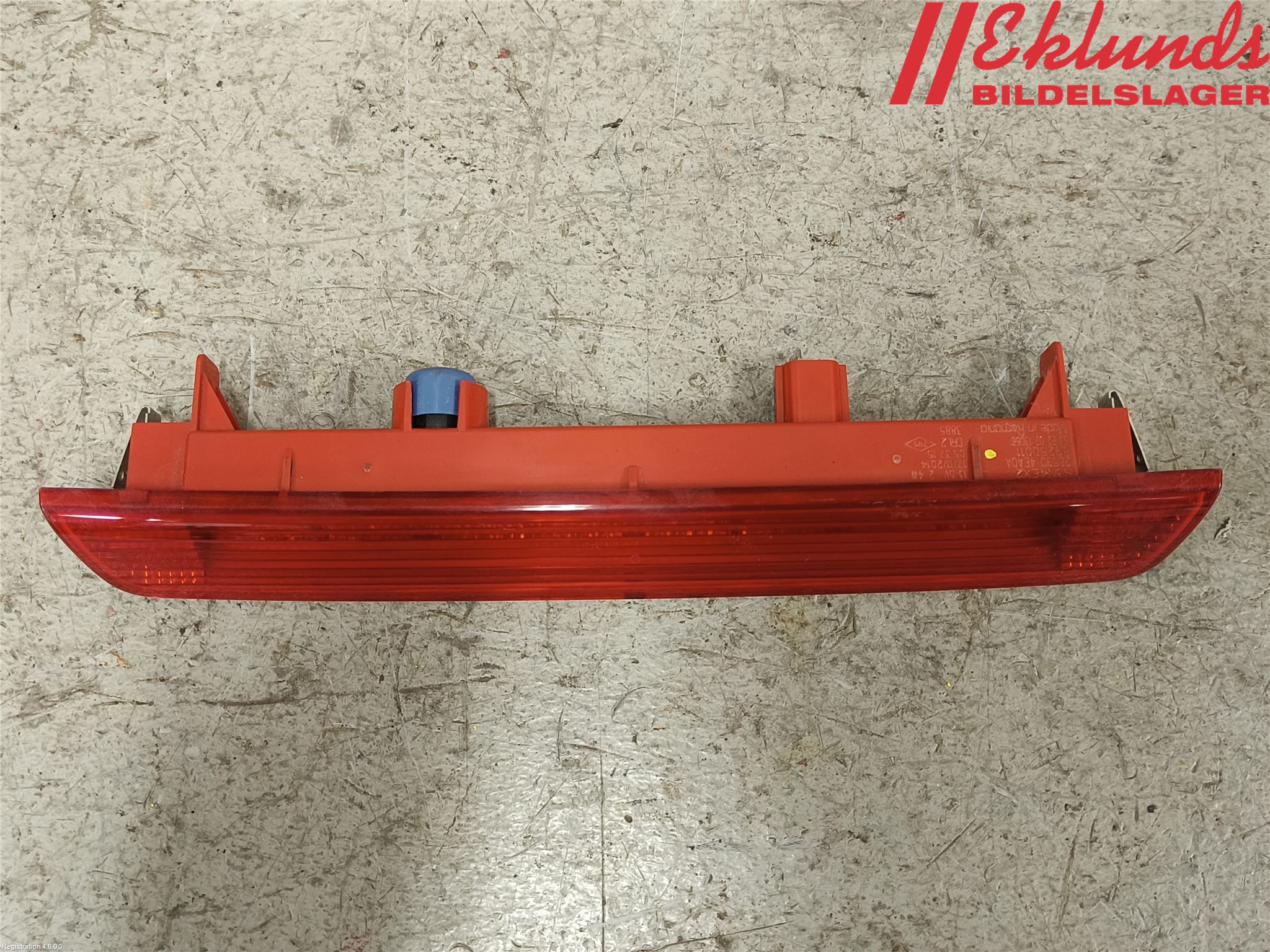 Nissan QASHQAI 14-17 Bromsljus Bakruta