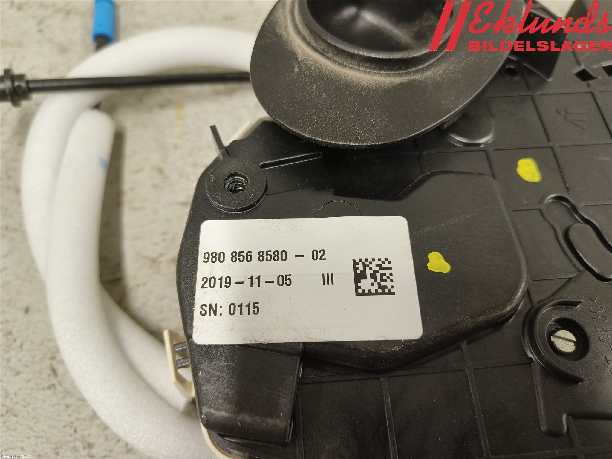 Opel VIVARO 20- Låskista-Dörrlås