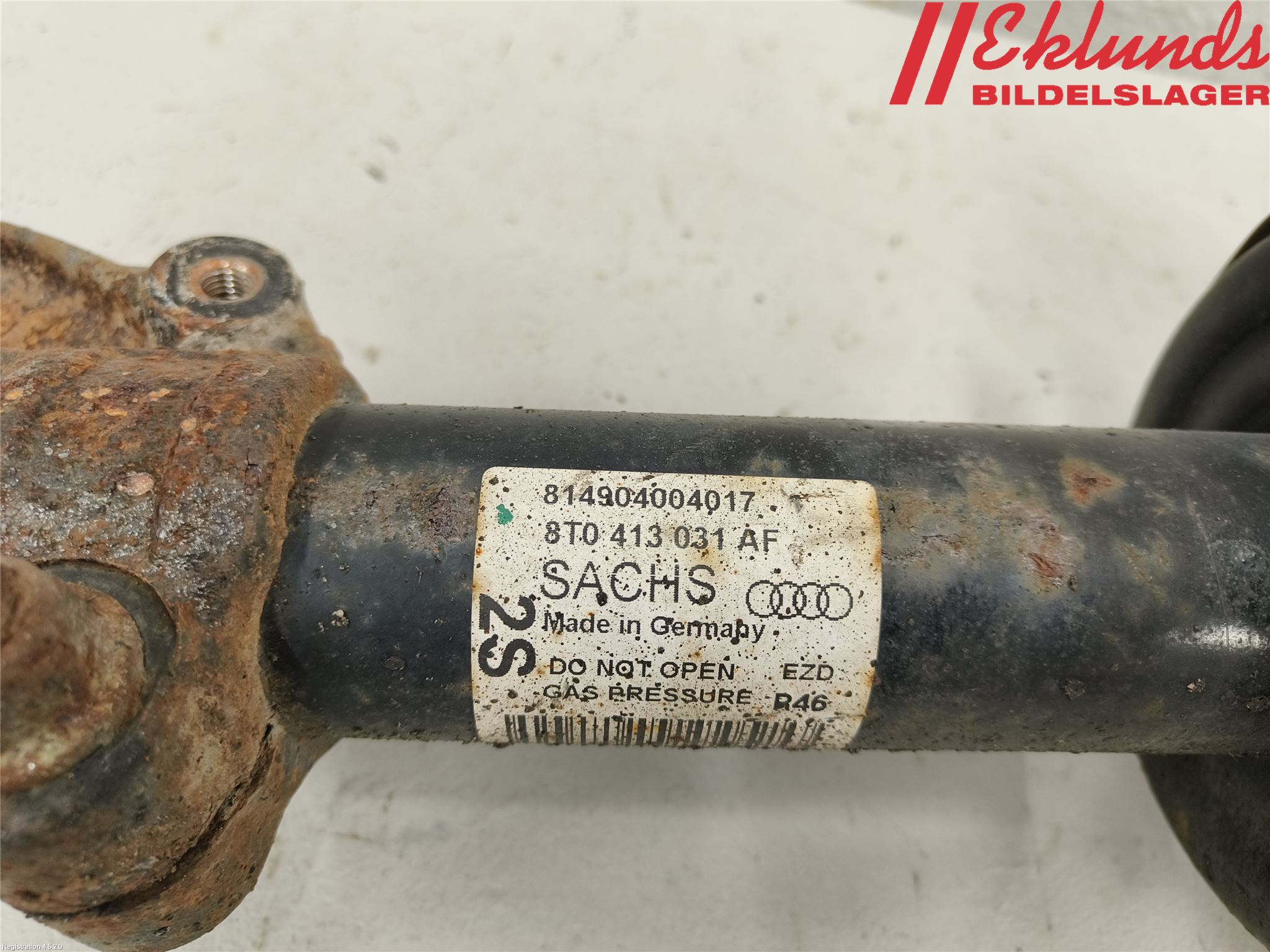 Audi A4/S4 08-11 Fjäderben Fram Höger