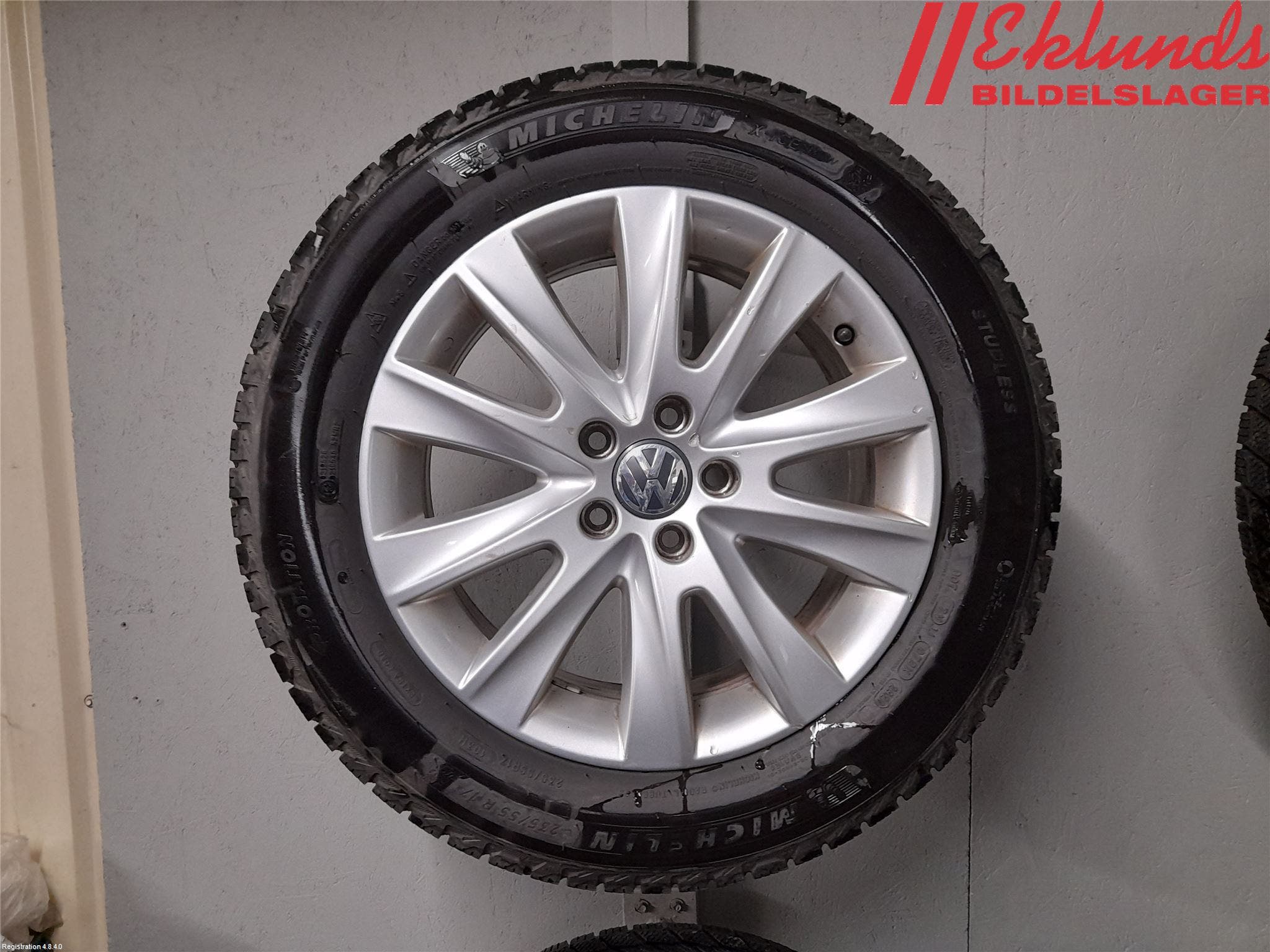 Volkswagen VW TIGUAN 07-16 Vinterdäck Alumfälg 4St