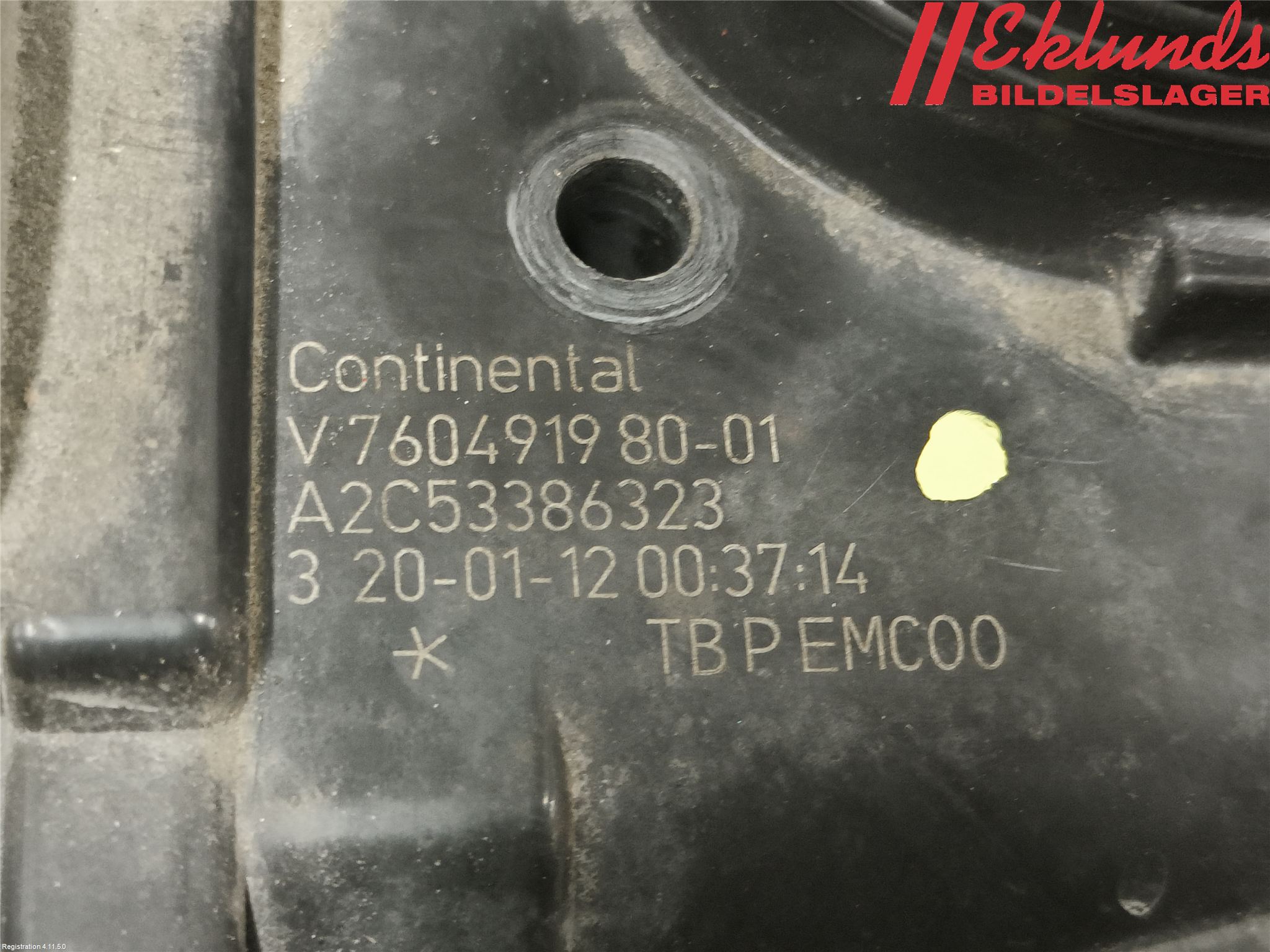 Peugeot 207 Injspjällhus