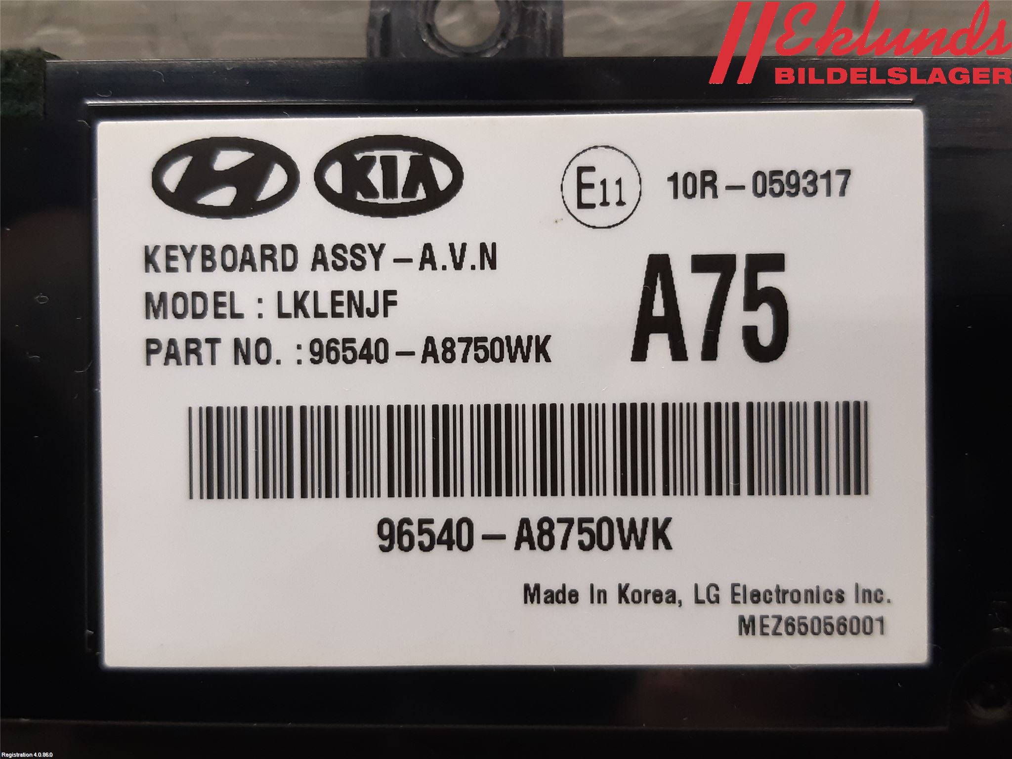 Kia OPTIMA 16-20 Cd Radio - Multimediapanel