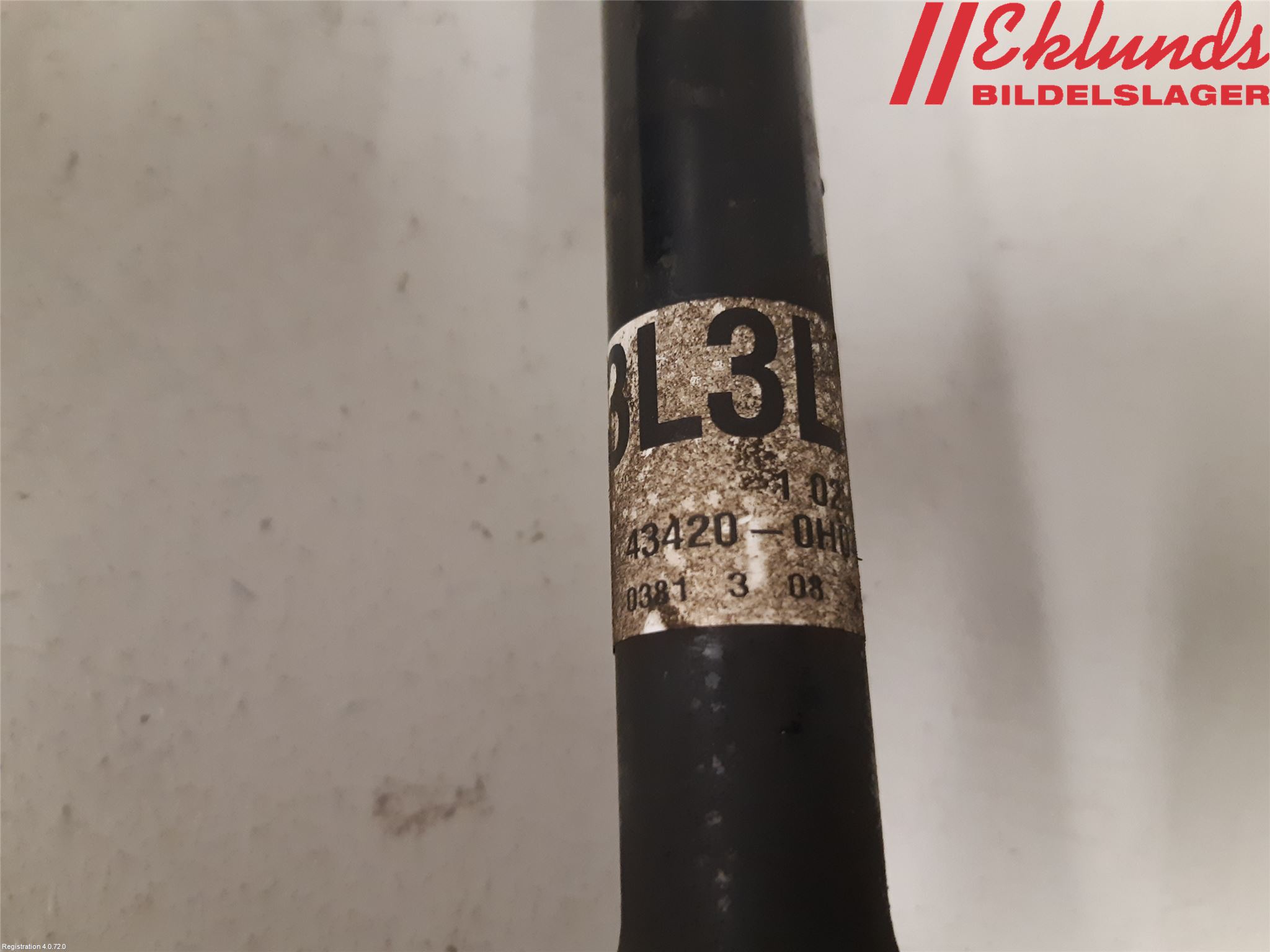 Toyota AYGO 15-21 Drivaxel Fram Vänster