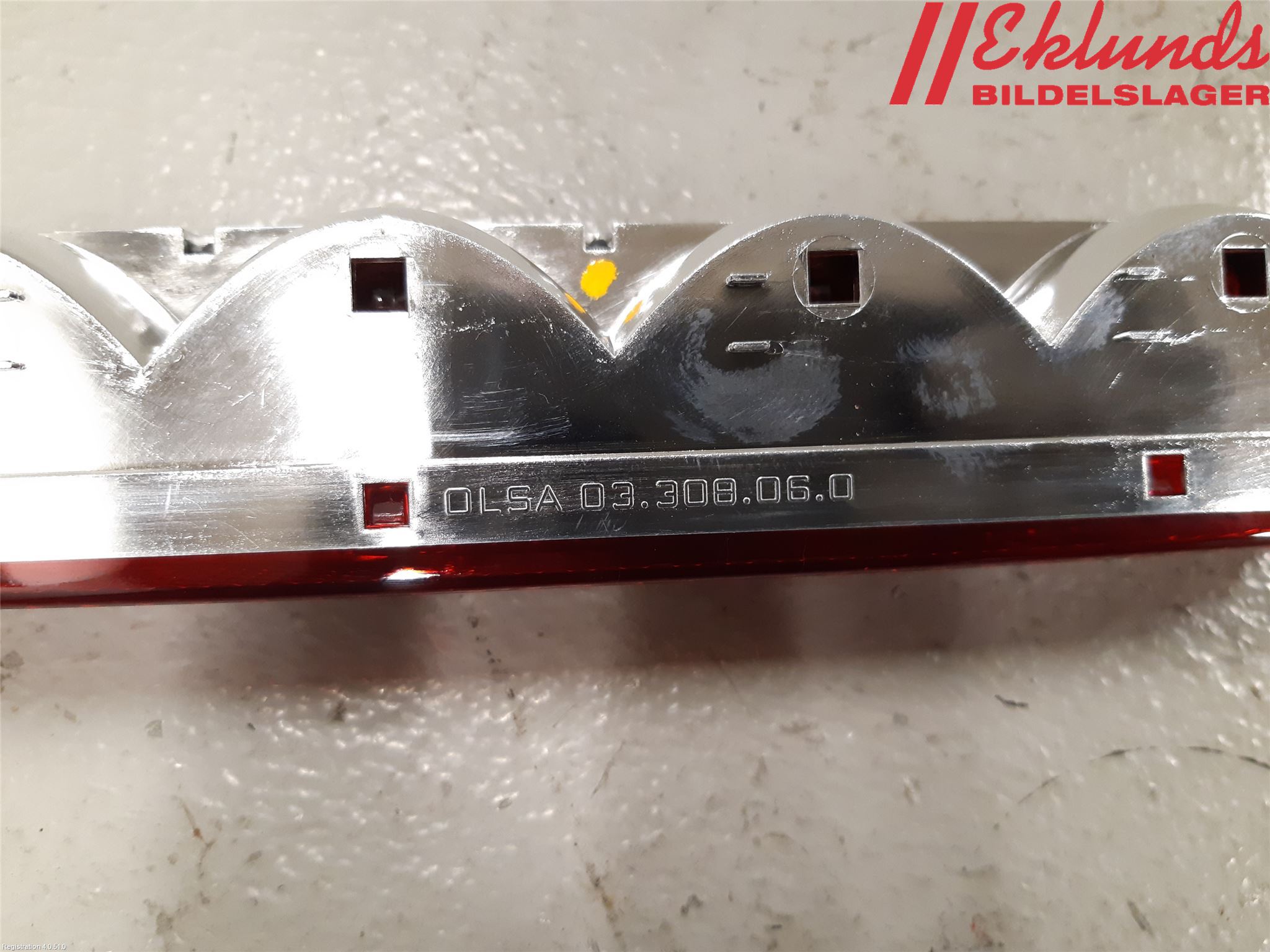 Fiat DOBLO CARGO Bromsljus Bakruta