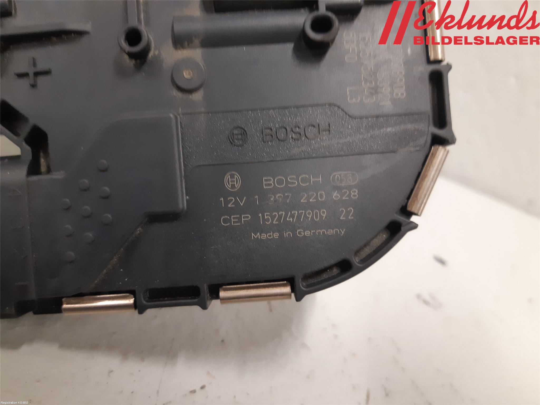 Volvo V40 12-19 Torkarmotor Vindruta