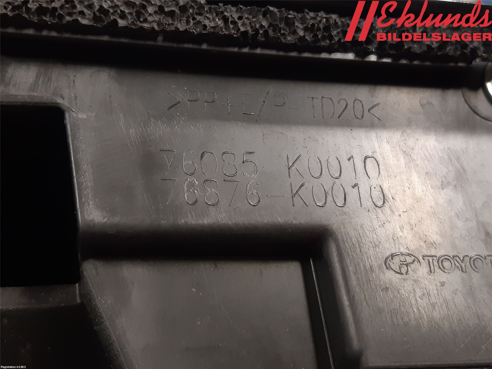 Toyota YARIS XP21 20- Spoiler Baklucka