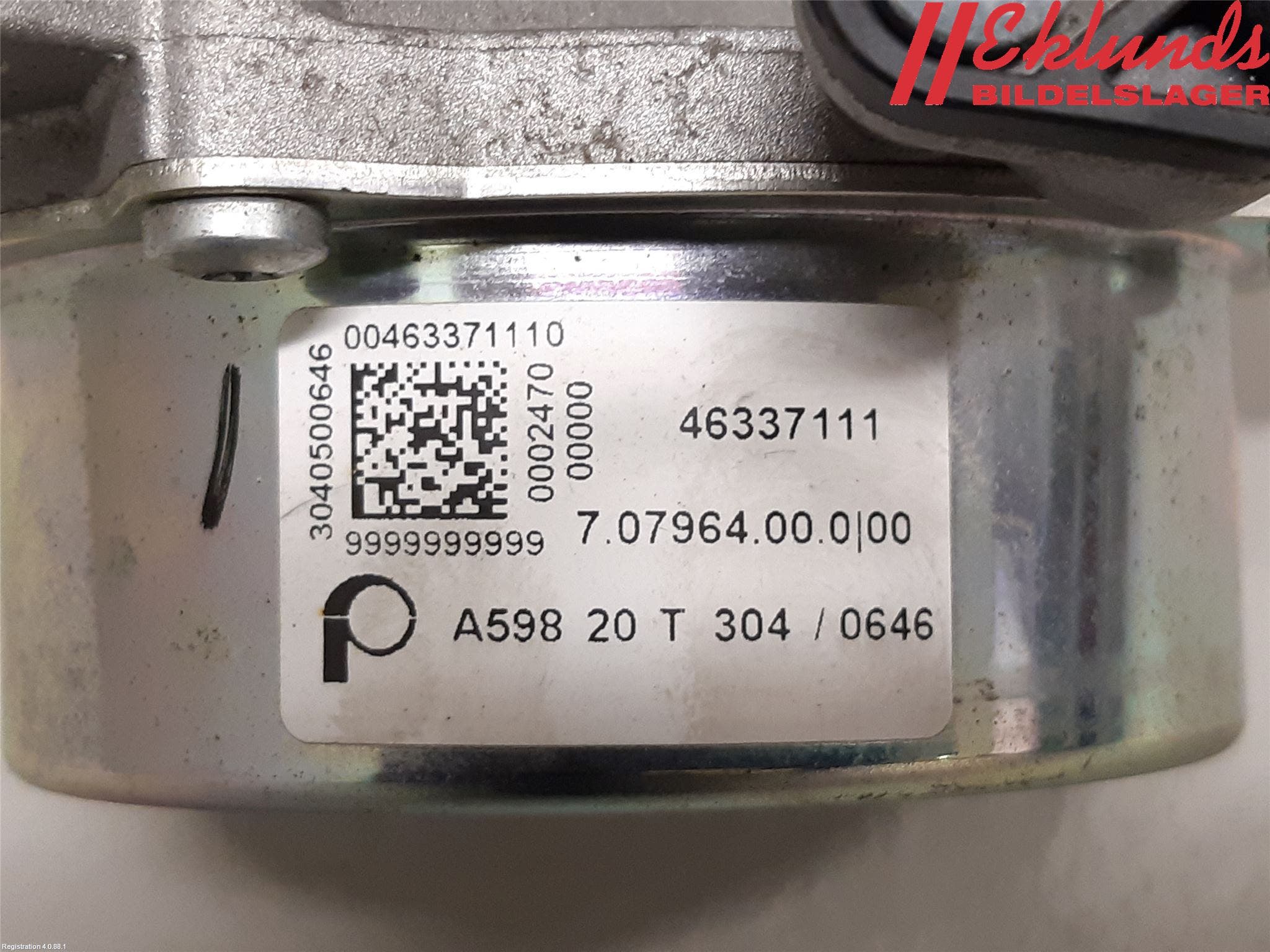 Fiat 500X 15- Vakuumpump