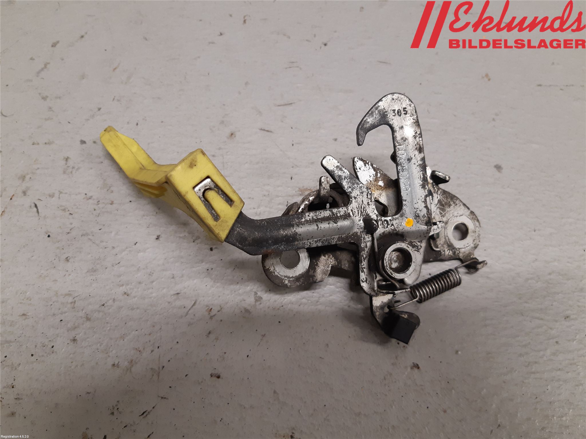 Citroen BERLINGO 08-18 Huvlås