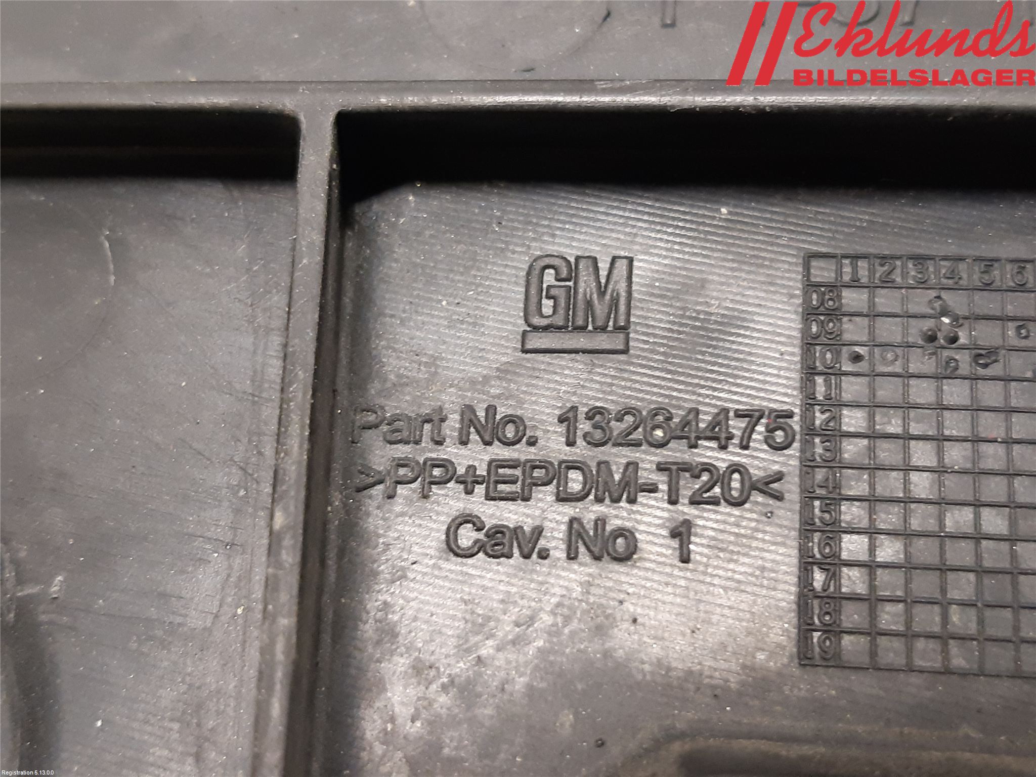 Opel ASTRA J 10-15 Stötfångarfäste Fram Hö