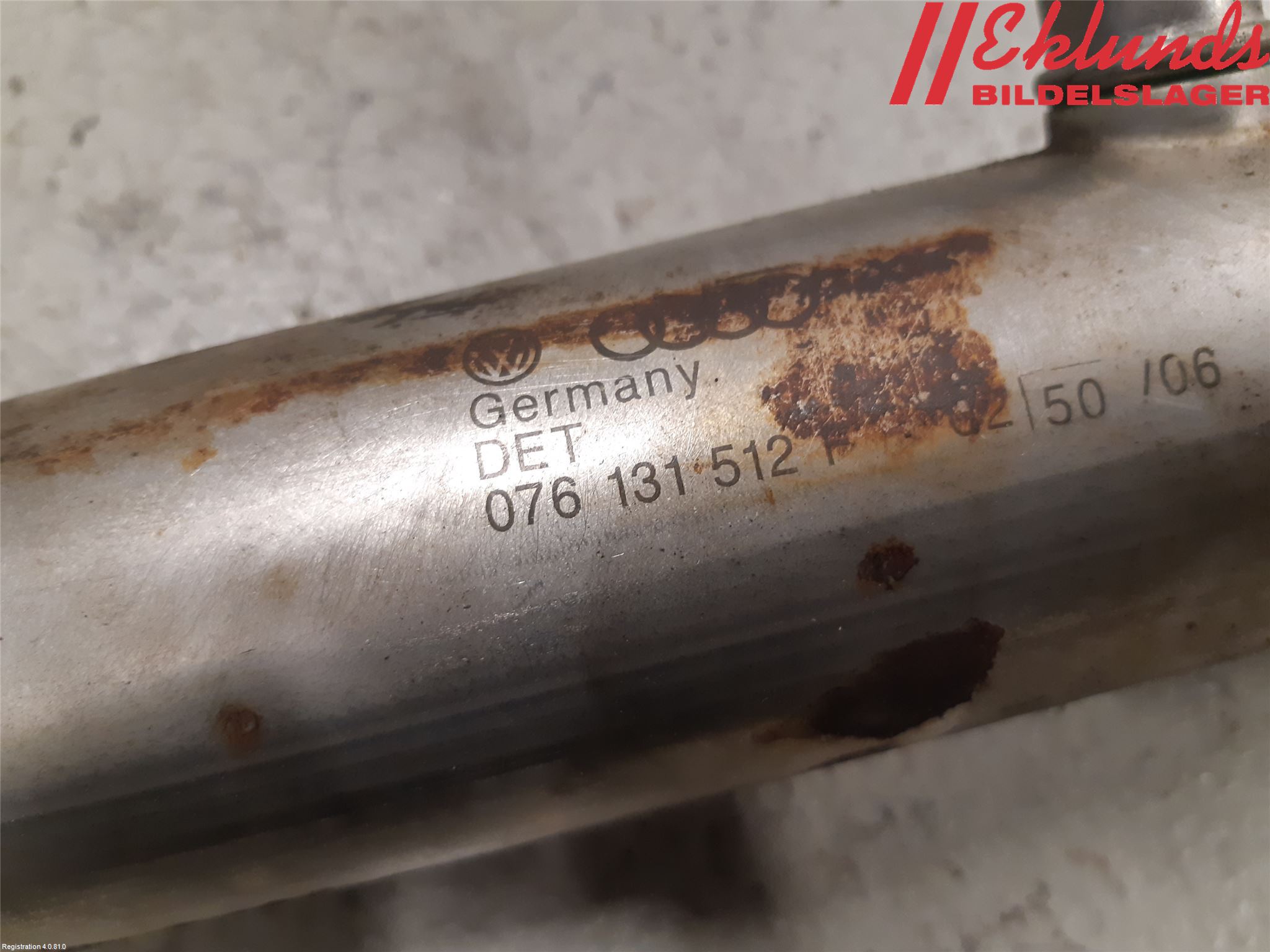 Volkswagen VW CRAFTER 06-16 Avgaskylare