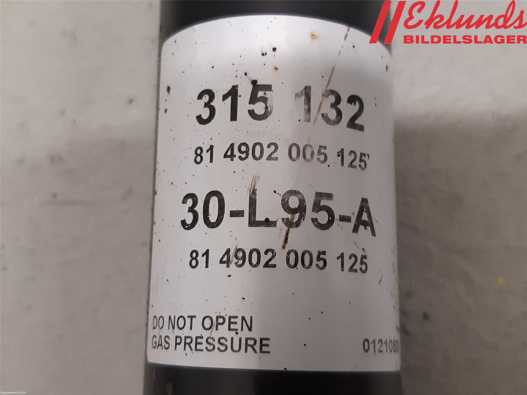 Citroen NEMO Stötdämpare Bak