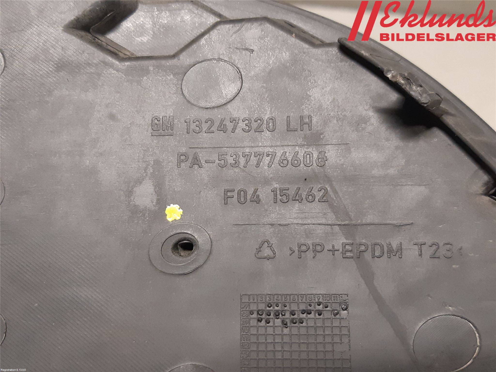 Opel ZAFIRA B 06-14 Stöt Utfyllnad-List-Grill