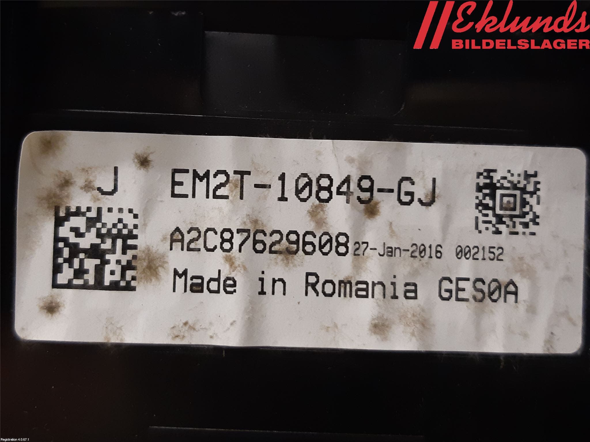 Ford GALAXY 16- Instrument Komb