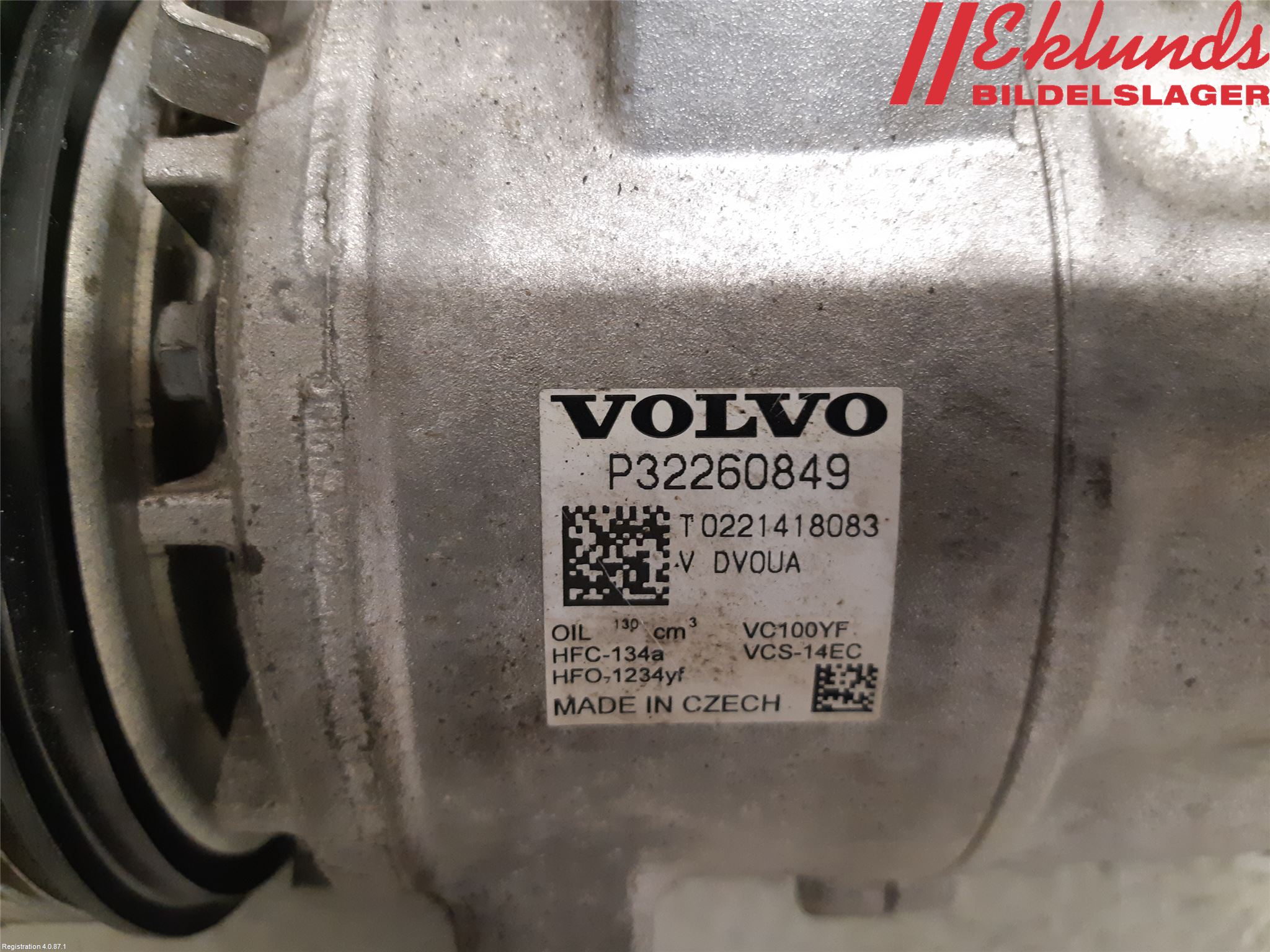 Volvo V60 CROSS COUNTRY 19- Ac Kompressor