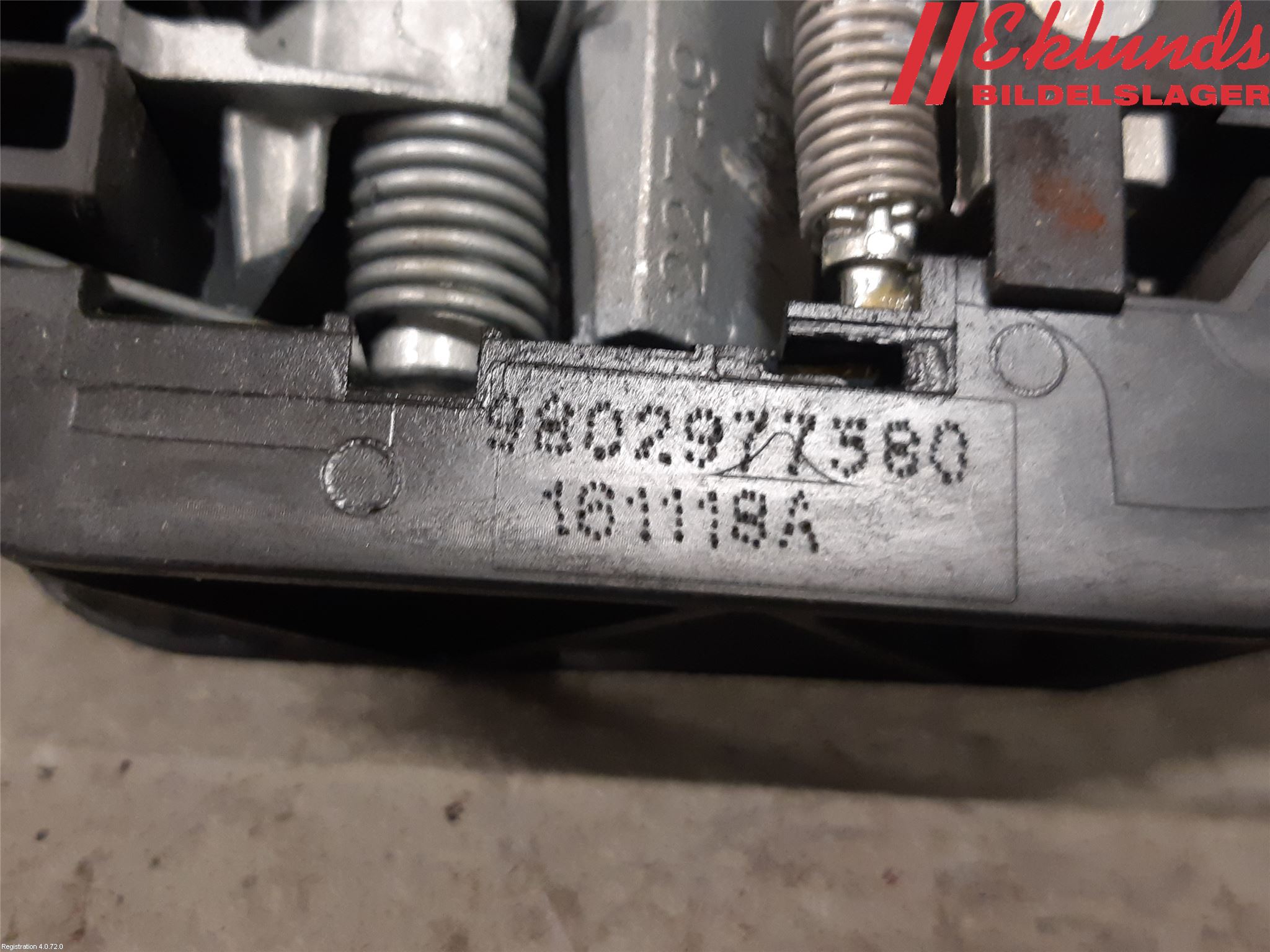 Citroen COTROEN C3 17-24 Dörrhandtag Yttre Hö