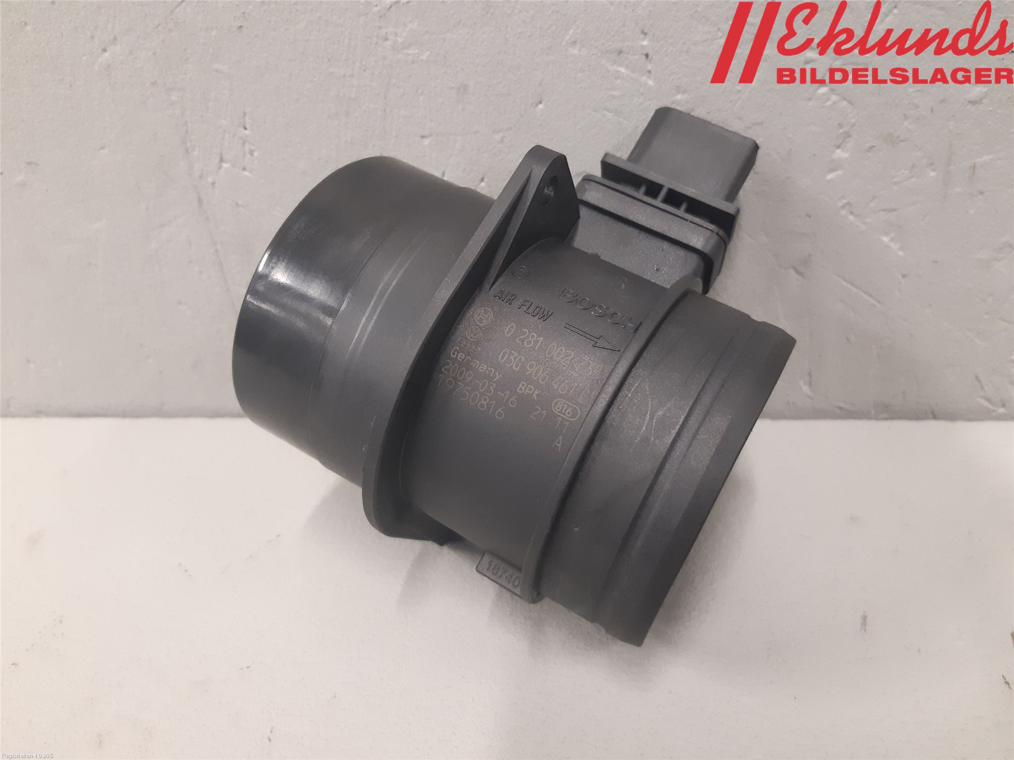 Audi A4/S4 08-11 Injluftmassamätare