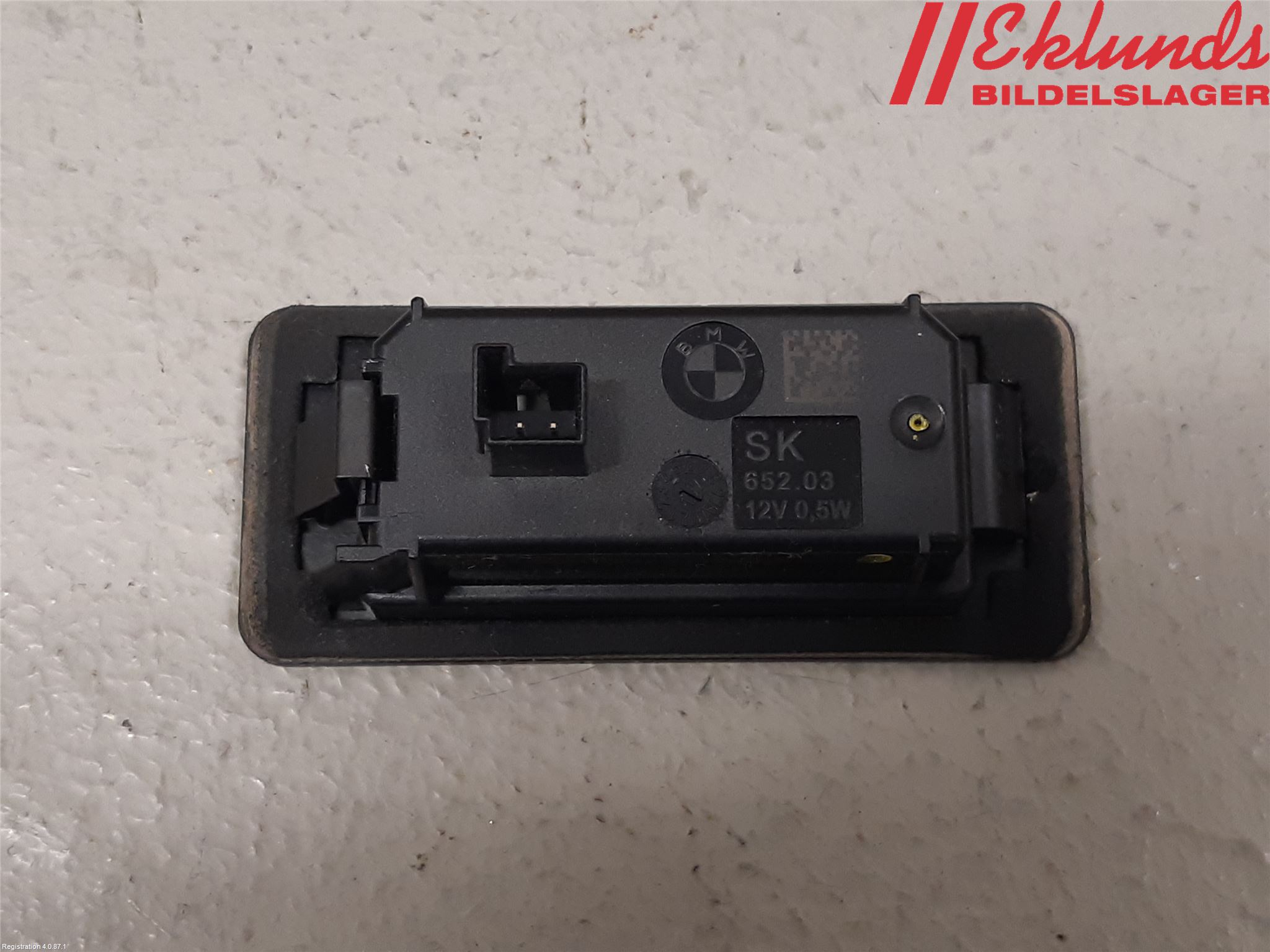 BMW 5 G30/G31/F90 17-23 Skylt Belysning
