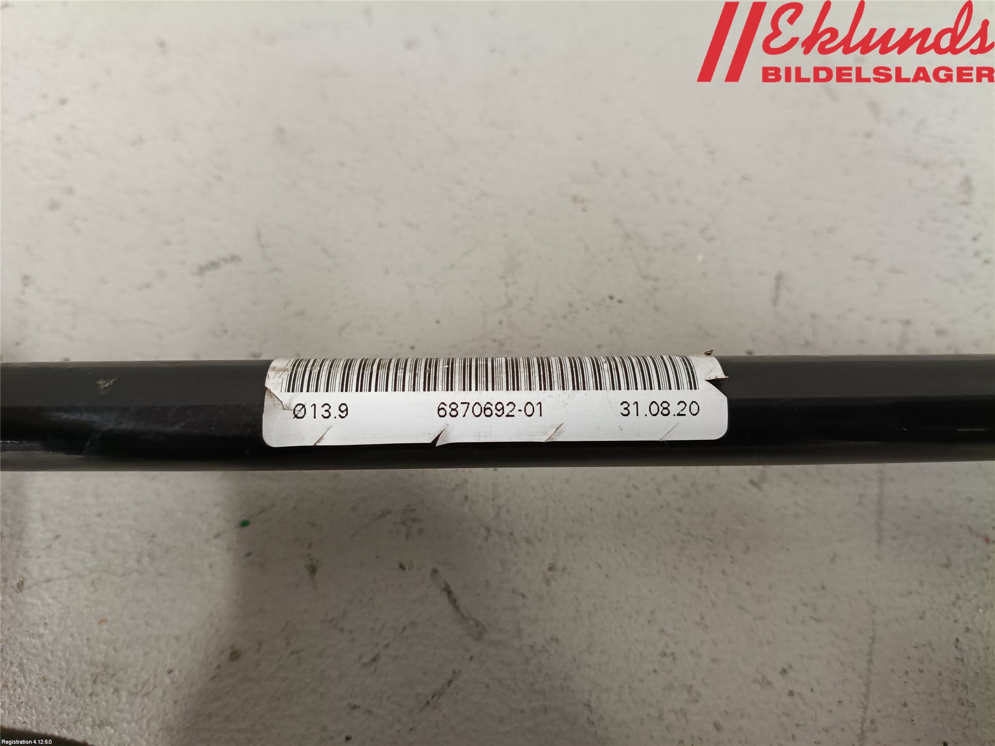BMW 3 G20/G21/G80/G81 19- Krängningshämmare Bak